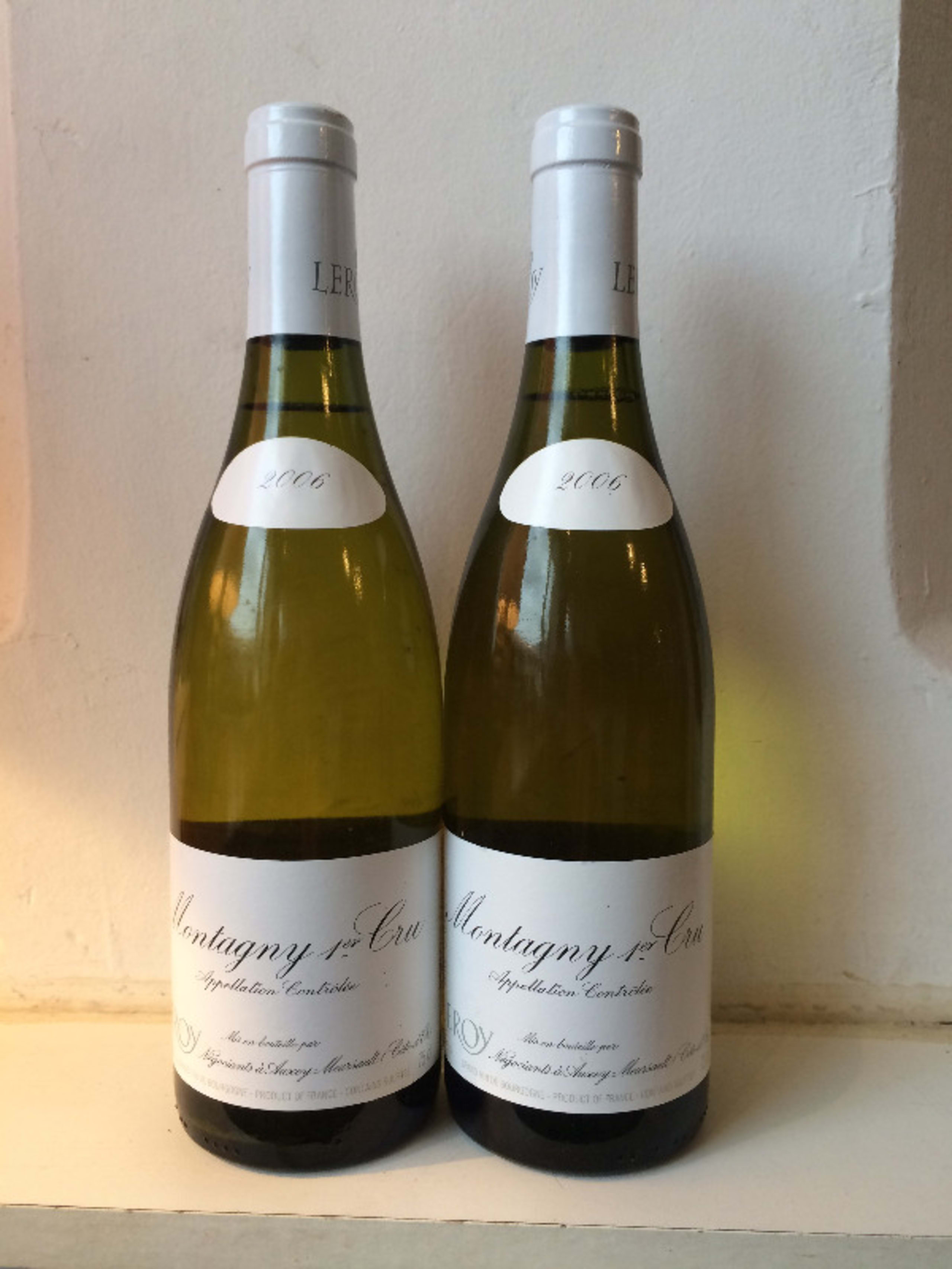 2 x Montagny, 1er Cru, Domaine Leroy, 2006