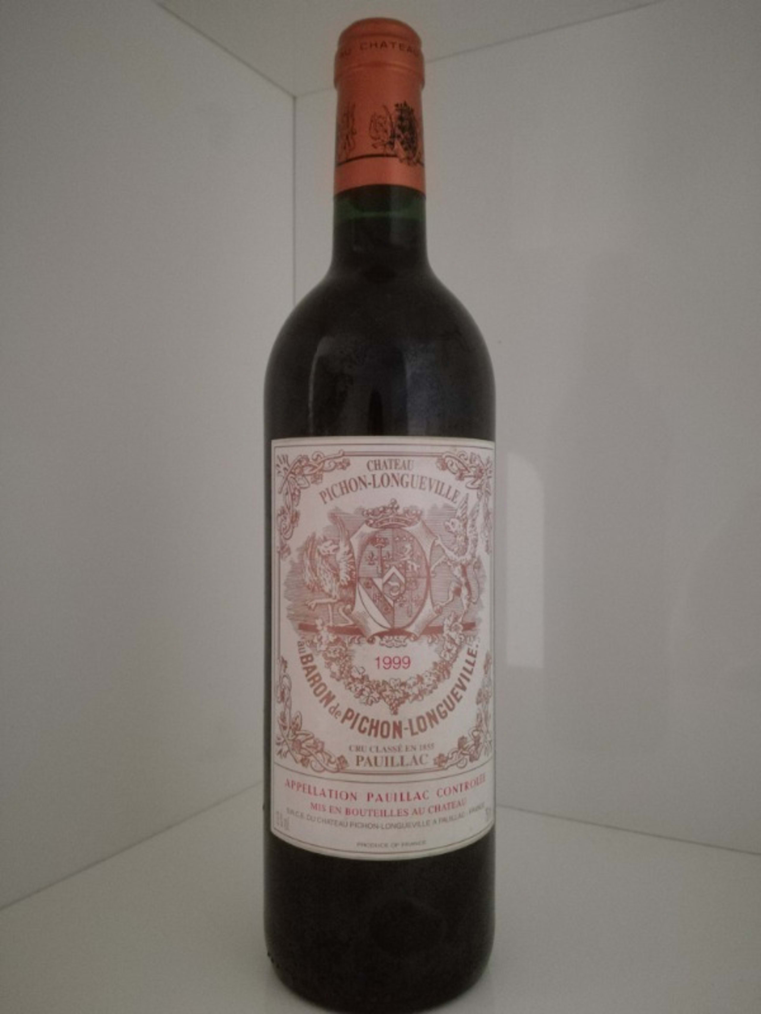 Baron de Pichon de Longueville, Château Pichon-Longueville, Pauillac, 1999