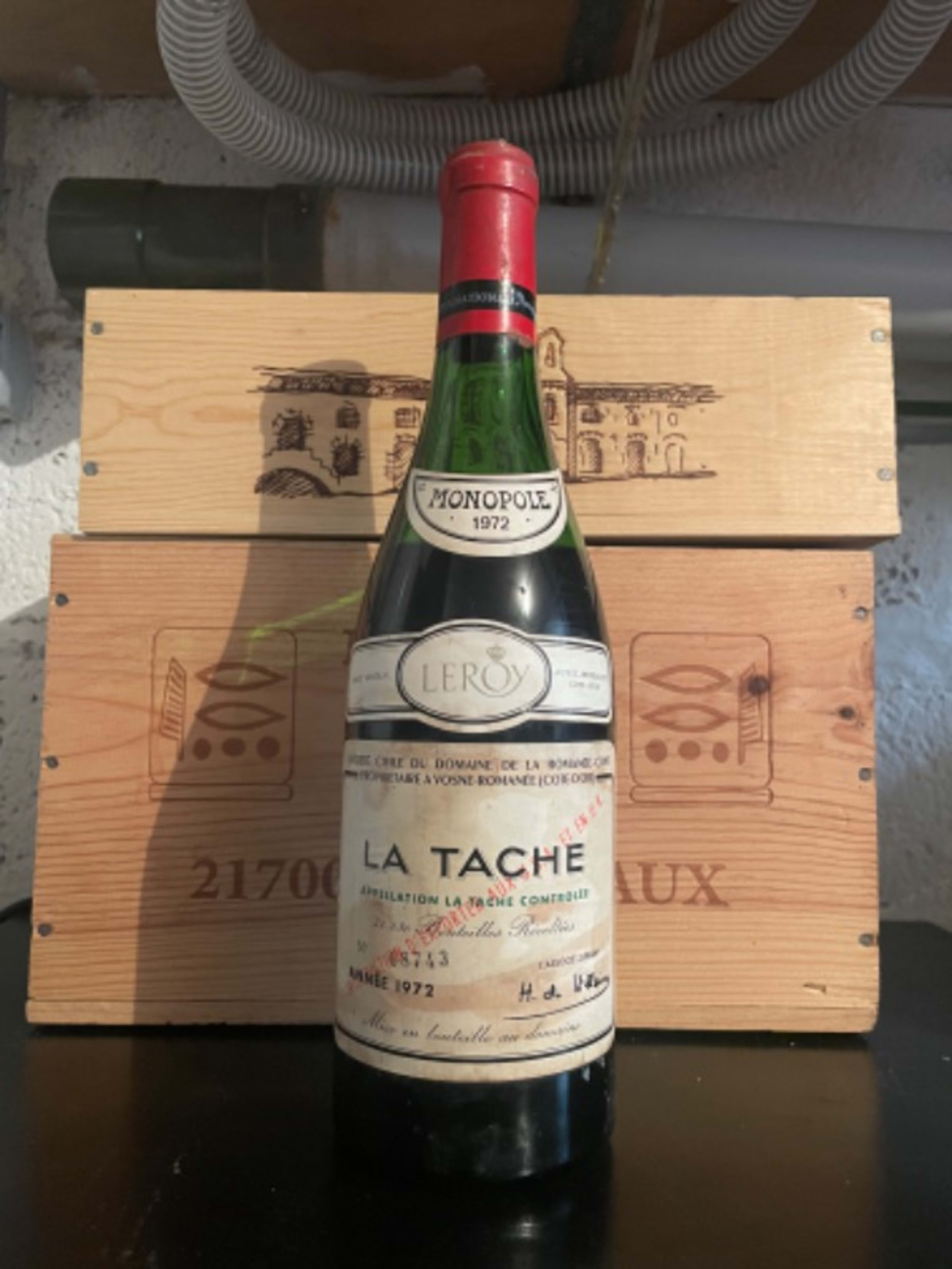 La Tache, Domaine de la Romanée Conti, 1972