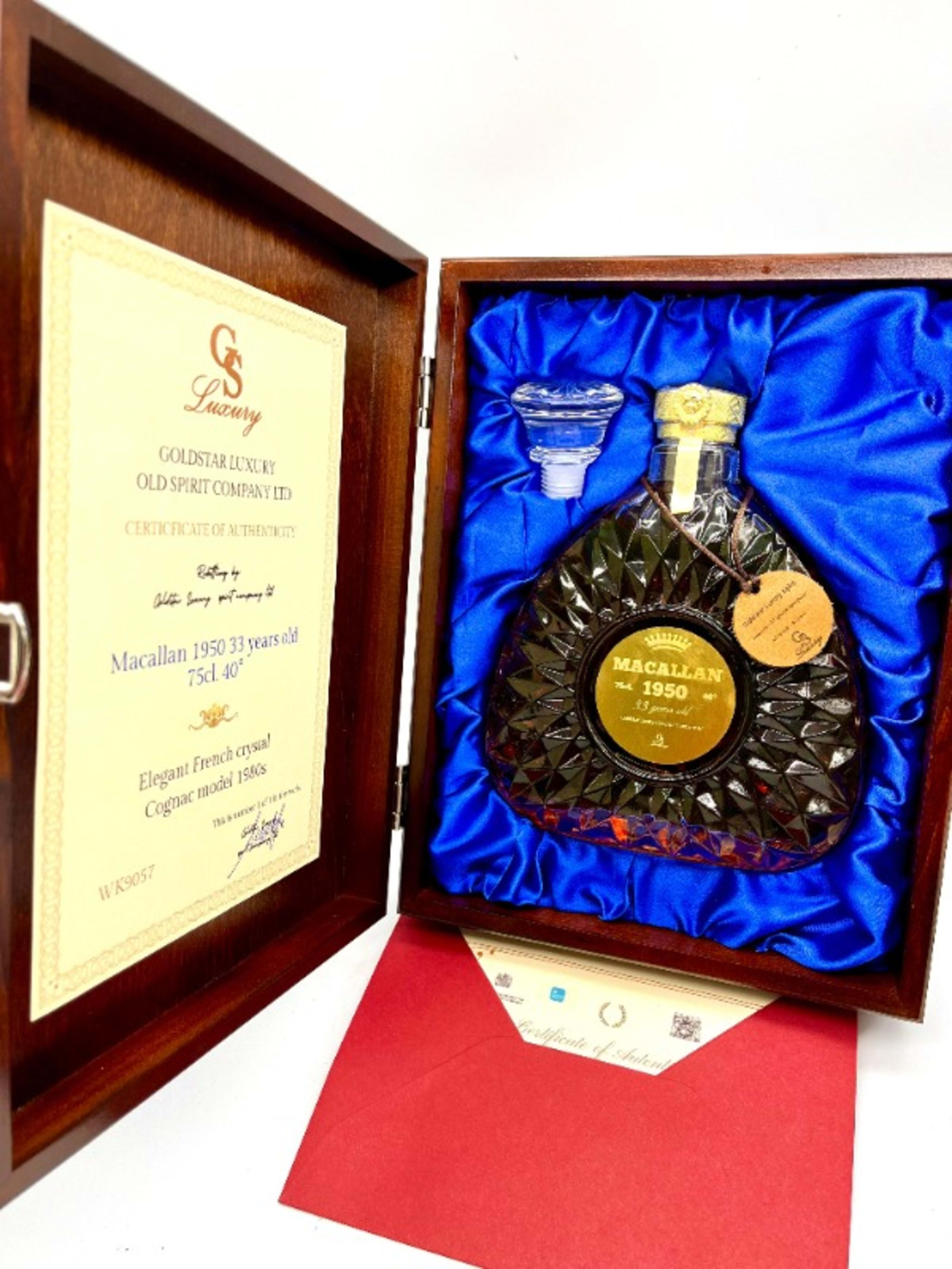 Macallan 1950 33 years old 75cl. 40°, Macallan, Whisky, 1950