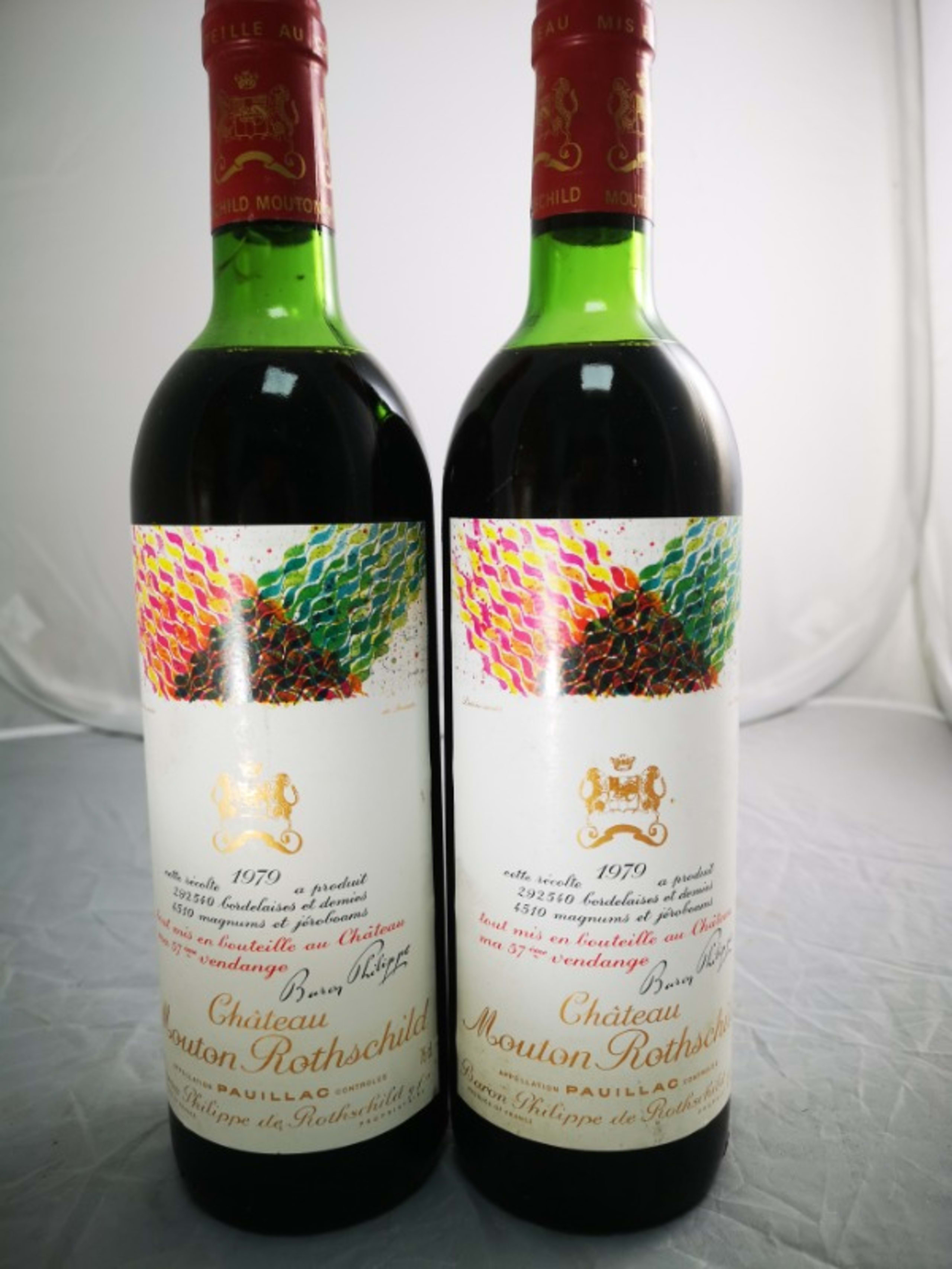 2 x Château Mouton Rothschild, Pauillac, 1979