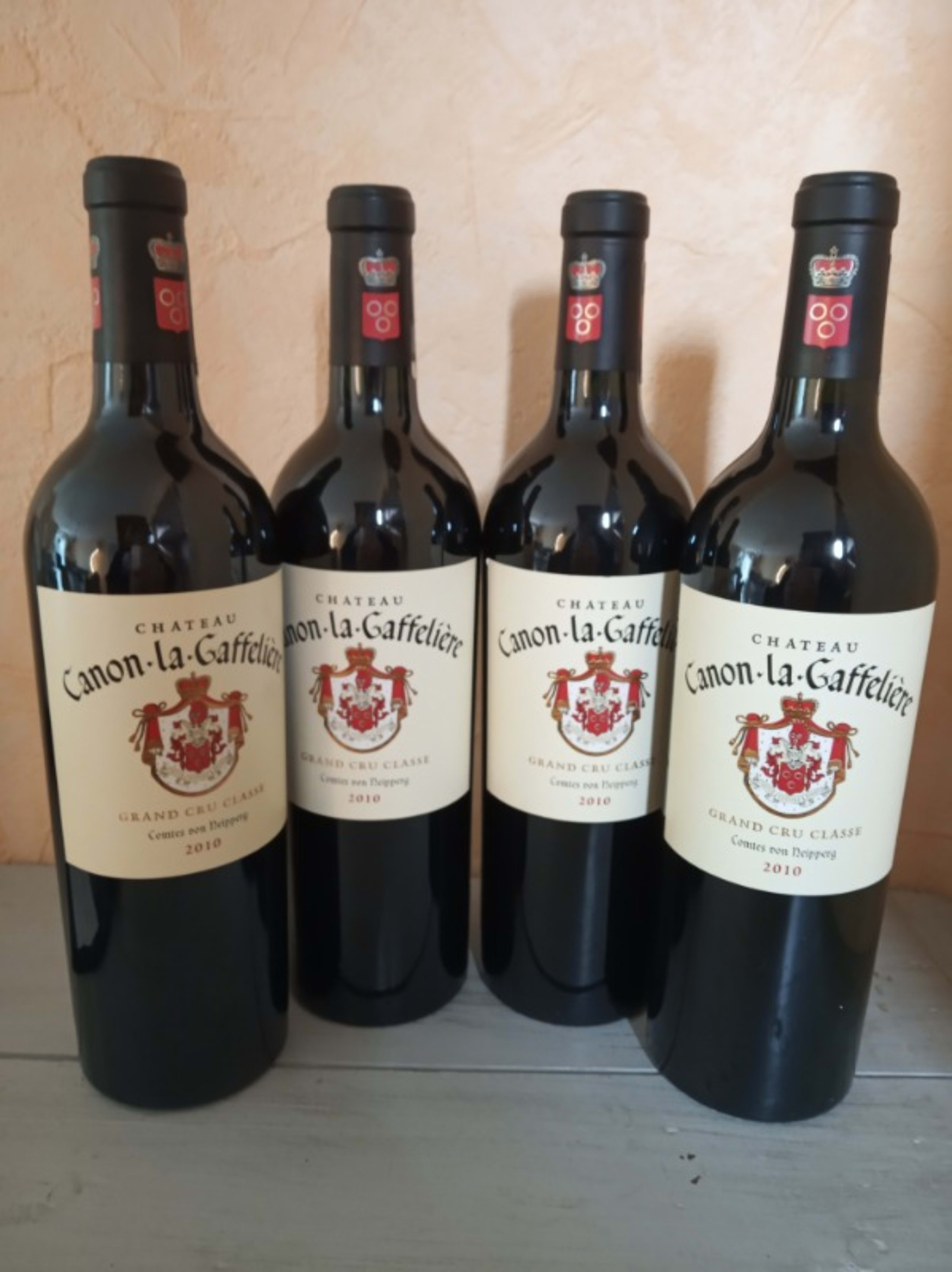 4 x Château Canon La Gaffeliere, Saint-Émilion Grand Cru, 2010