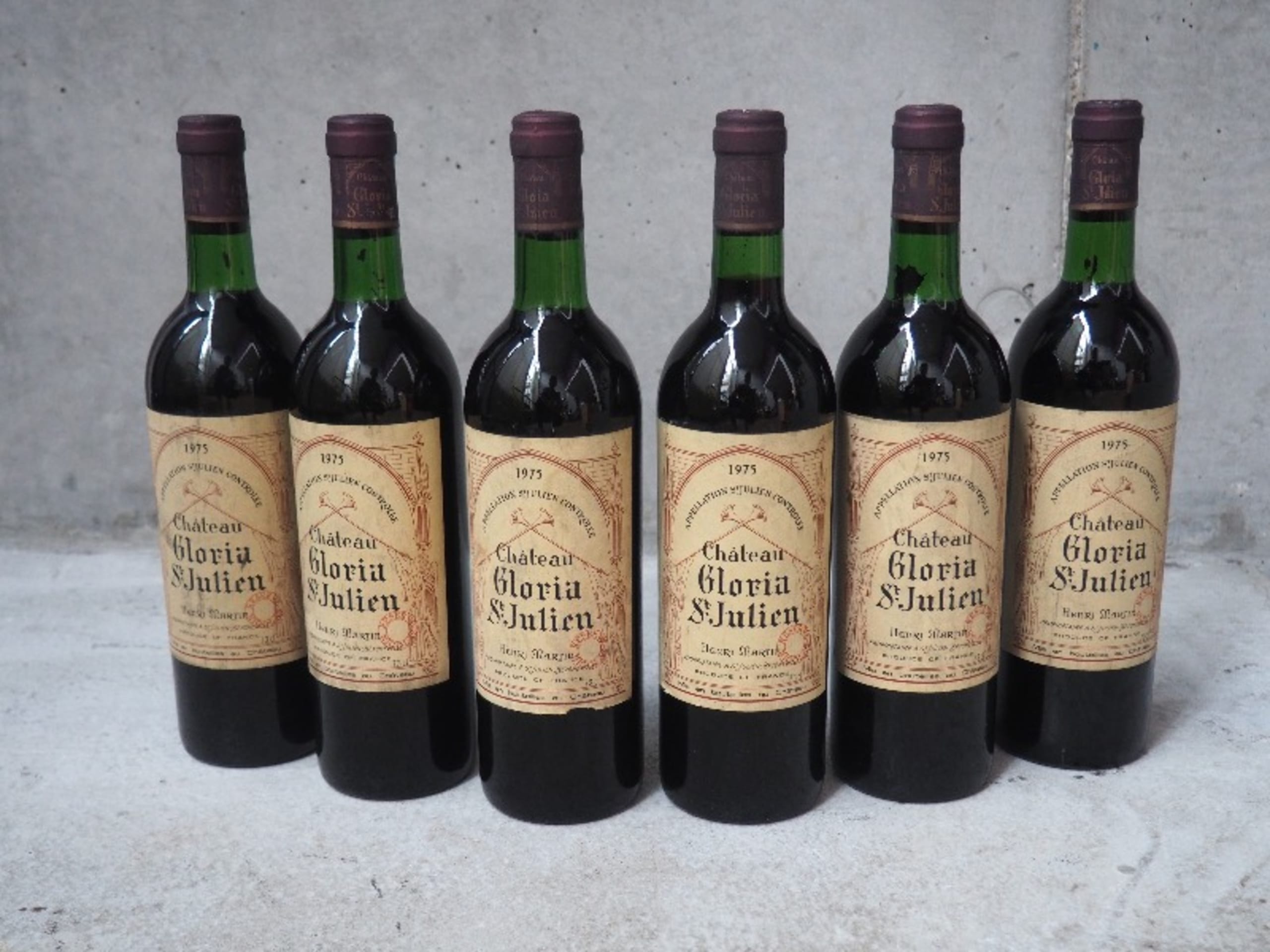 Saint-Julien, Château Gloria, 1975