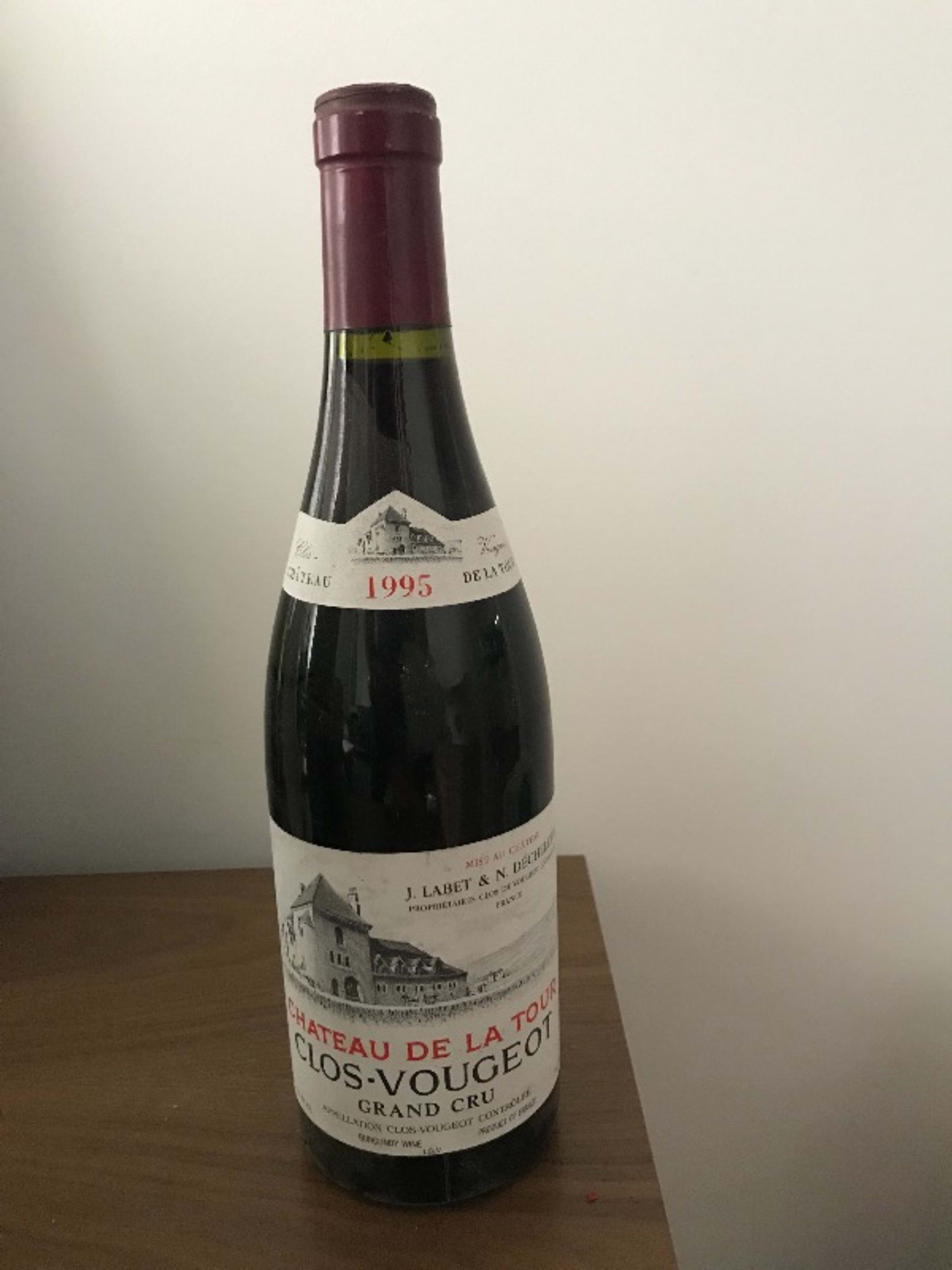 Clos de Vougeot, Château de LA TOUR, 1995