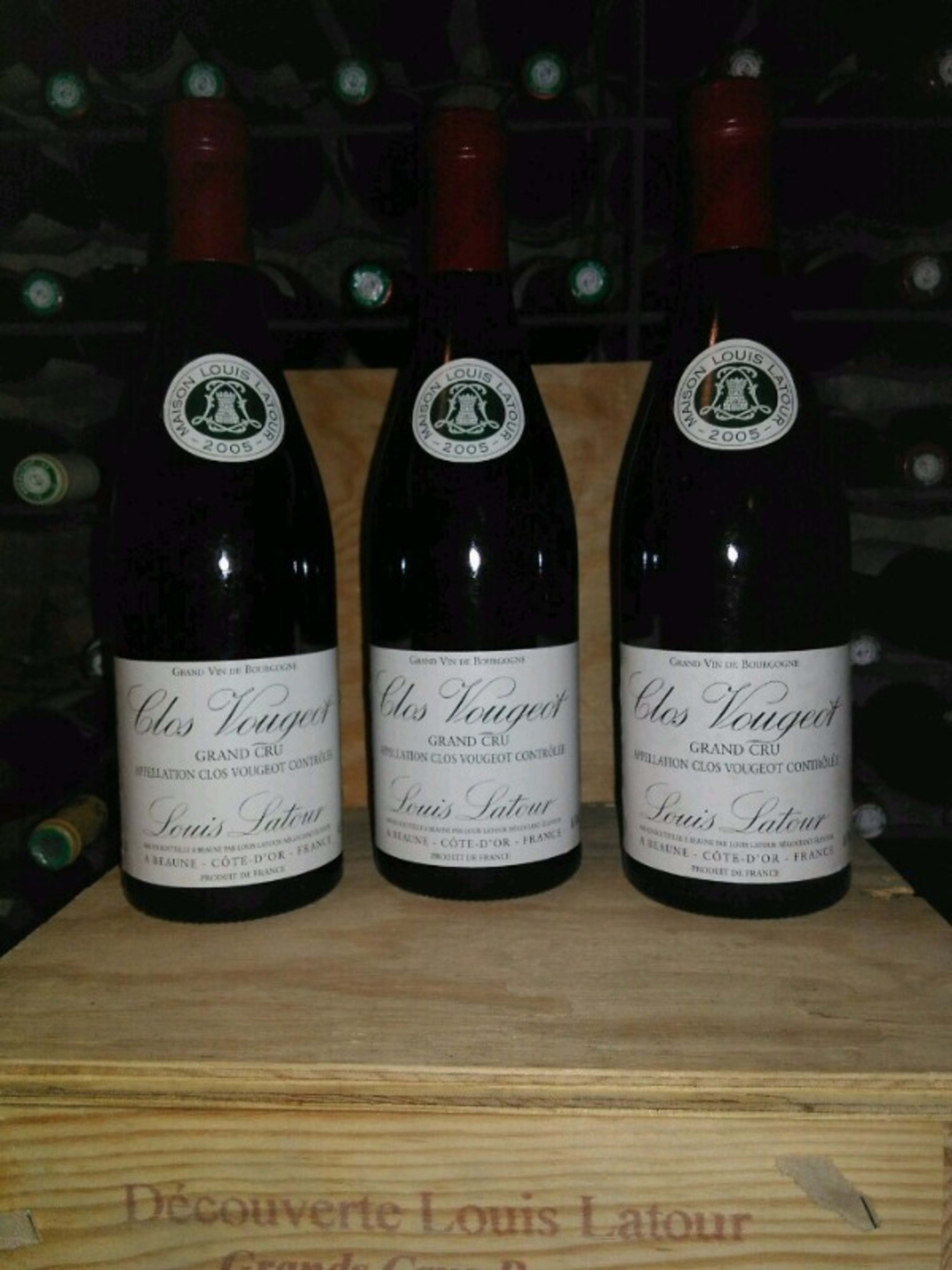 Clos de Vougeot, Louis Latour, 2005