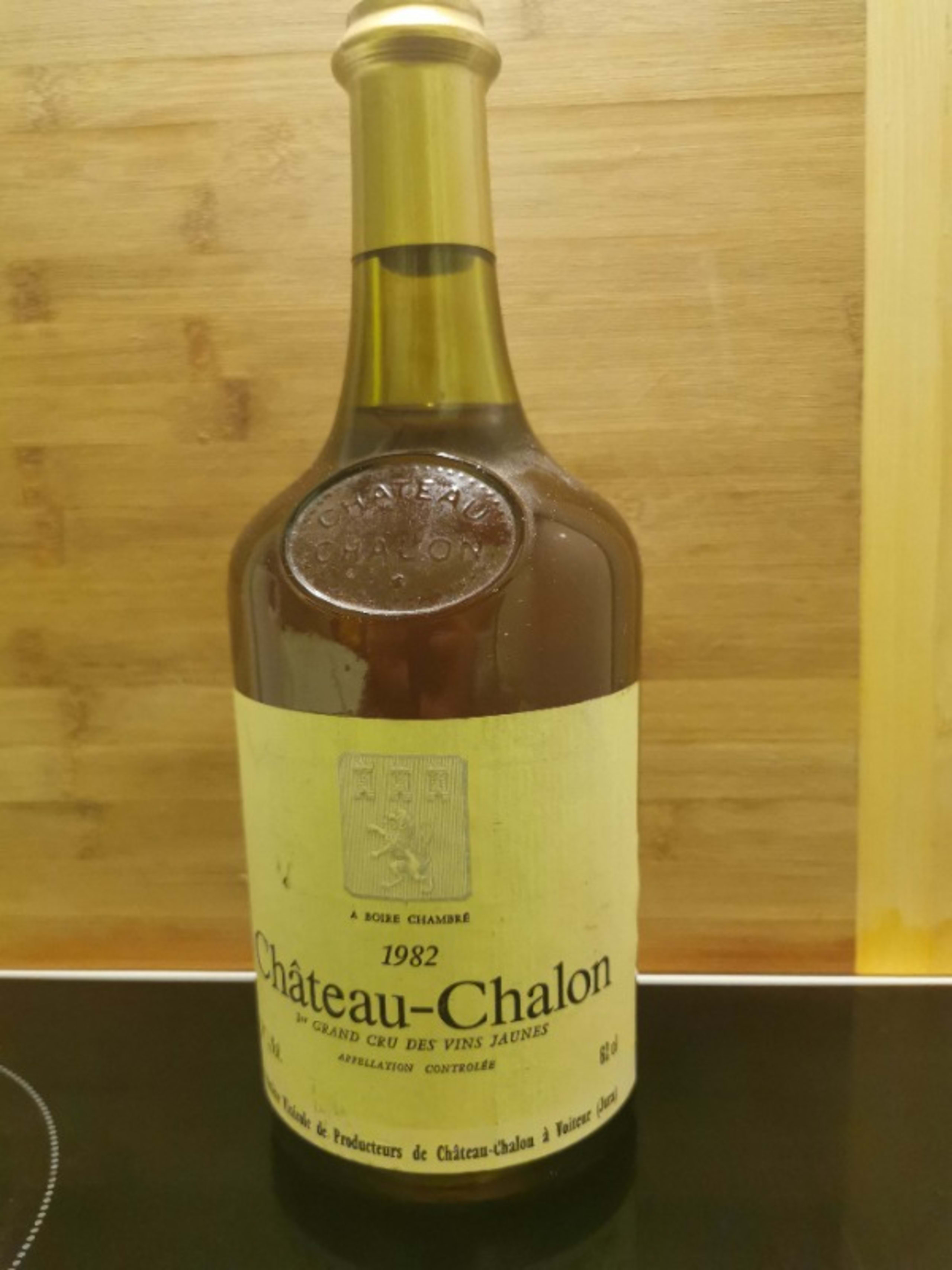 1er grand cru des vins jaunes (62cl), Fruitière vinicole, Château-Châlon, 1982