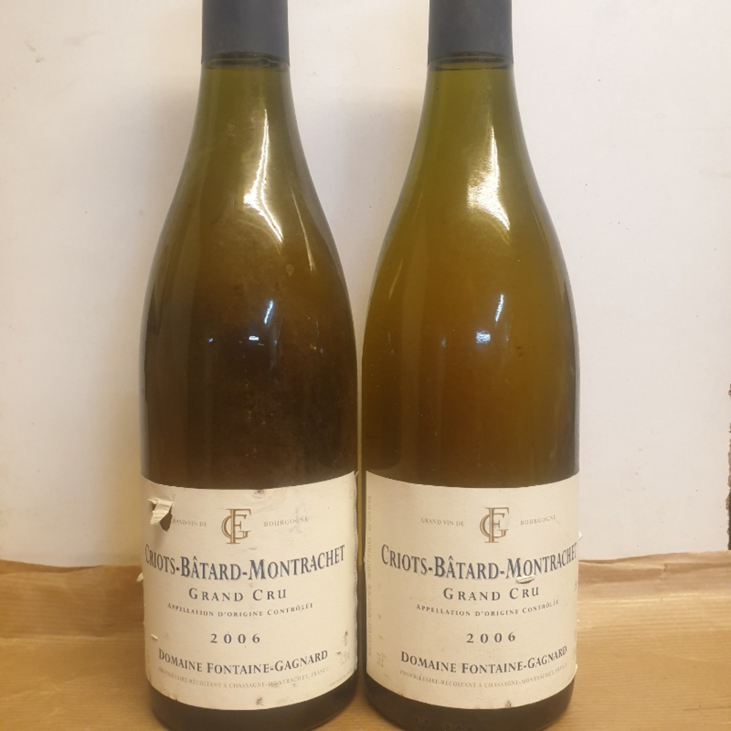 2 x Criots-Bâtard-Montrachet, Fontaine-Gagnard, 2006