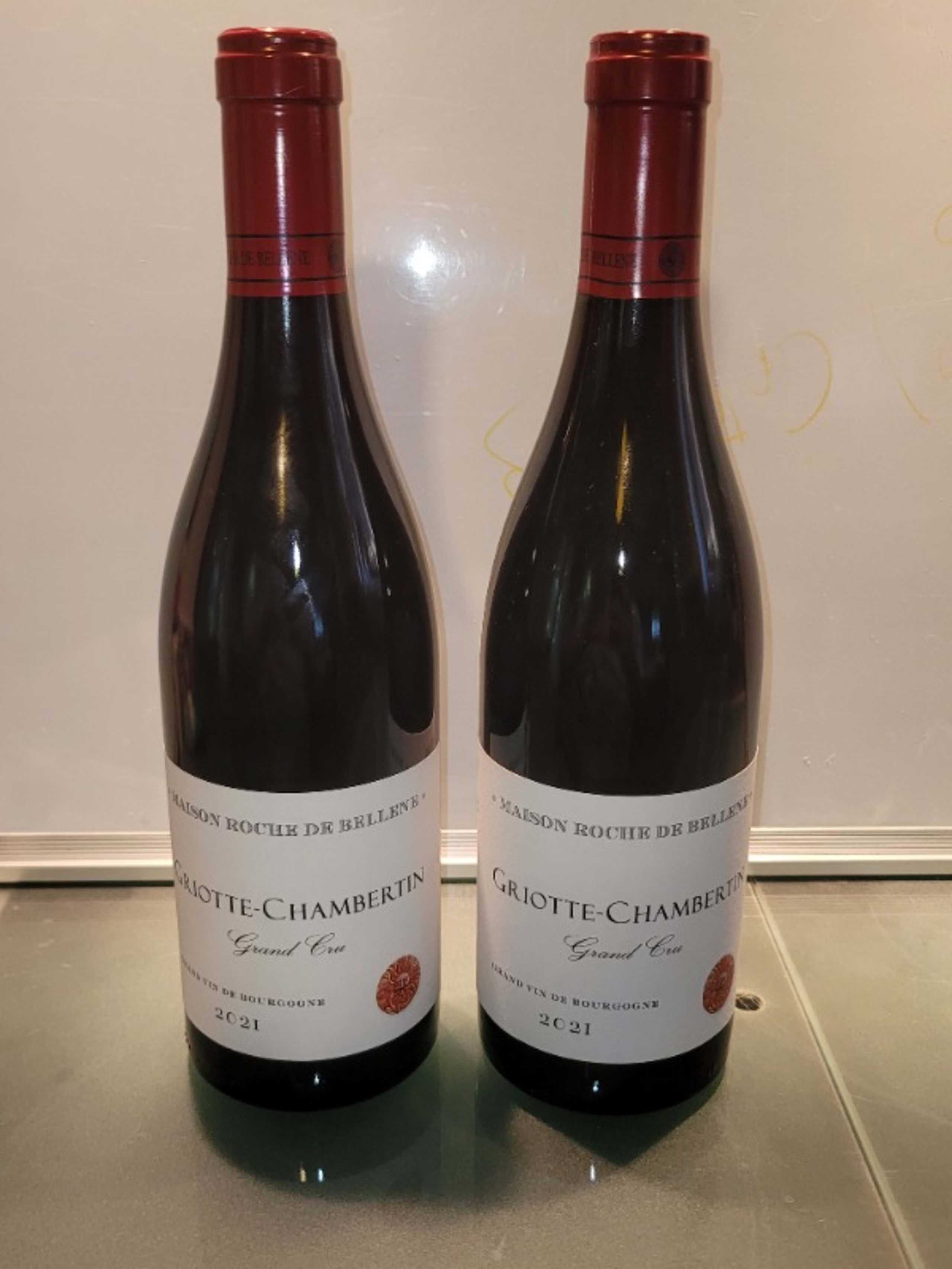 2 x Griotte-Chambertin, Grand cru, Maison roche de Bellene, 2021