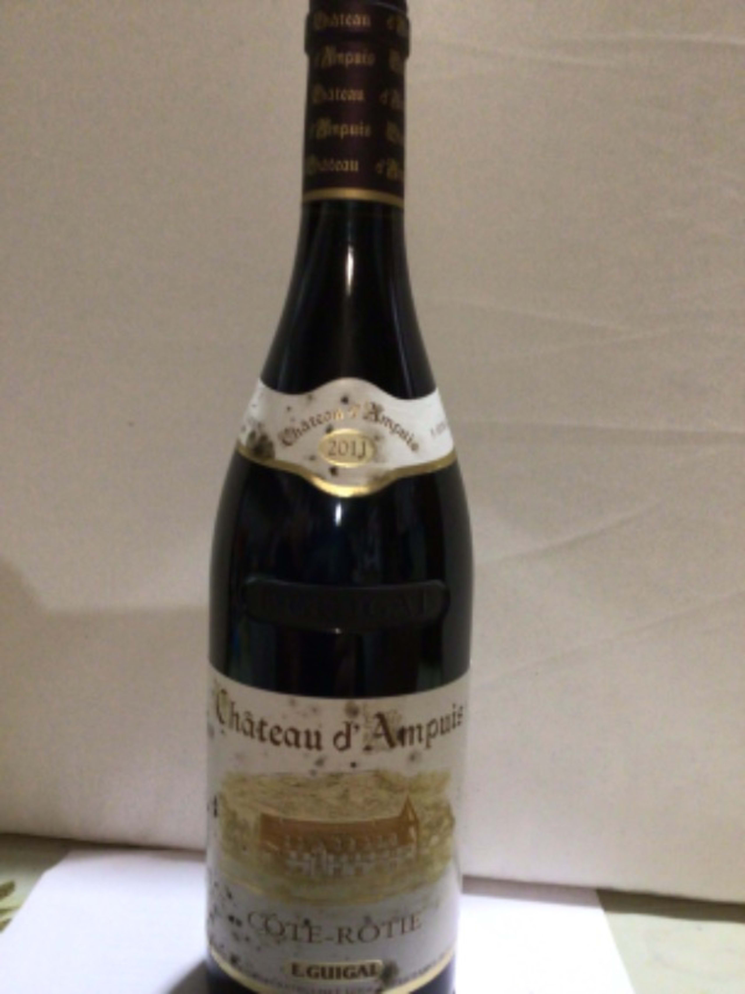 Côte-Rôtie, château d'Ampuis, E Guigal, 2011