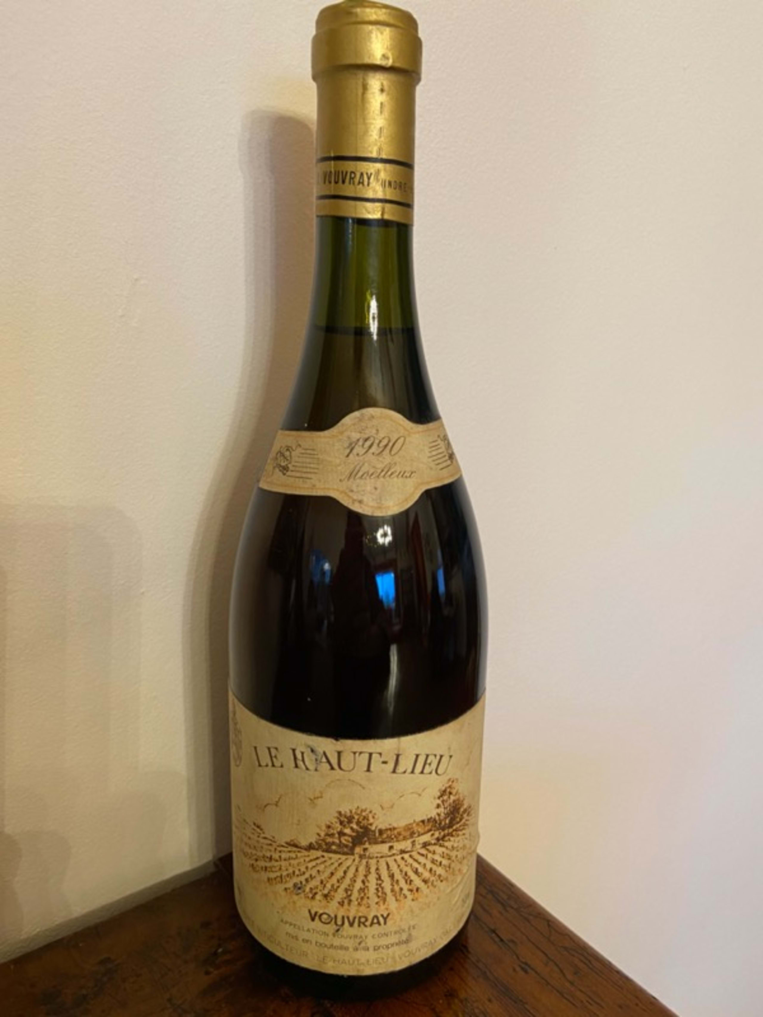 Le Haut Lieu, Vouvray Moelleux, Huet, 1990