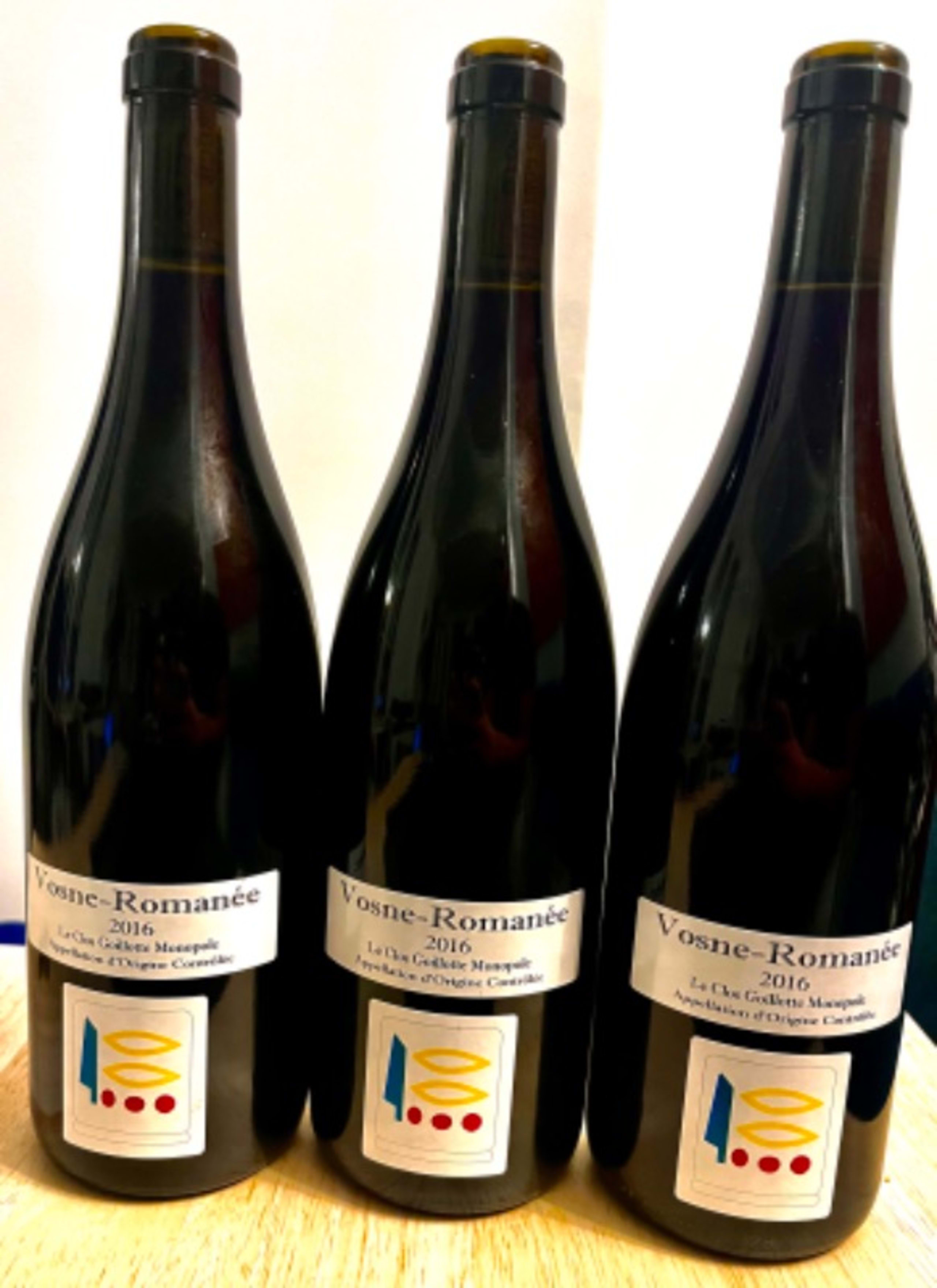 3 x Vosne-Romanée, Le Clos Goillotte Monopole, Domaine Prieuré-Roch, 2016