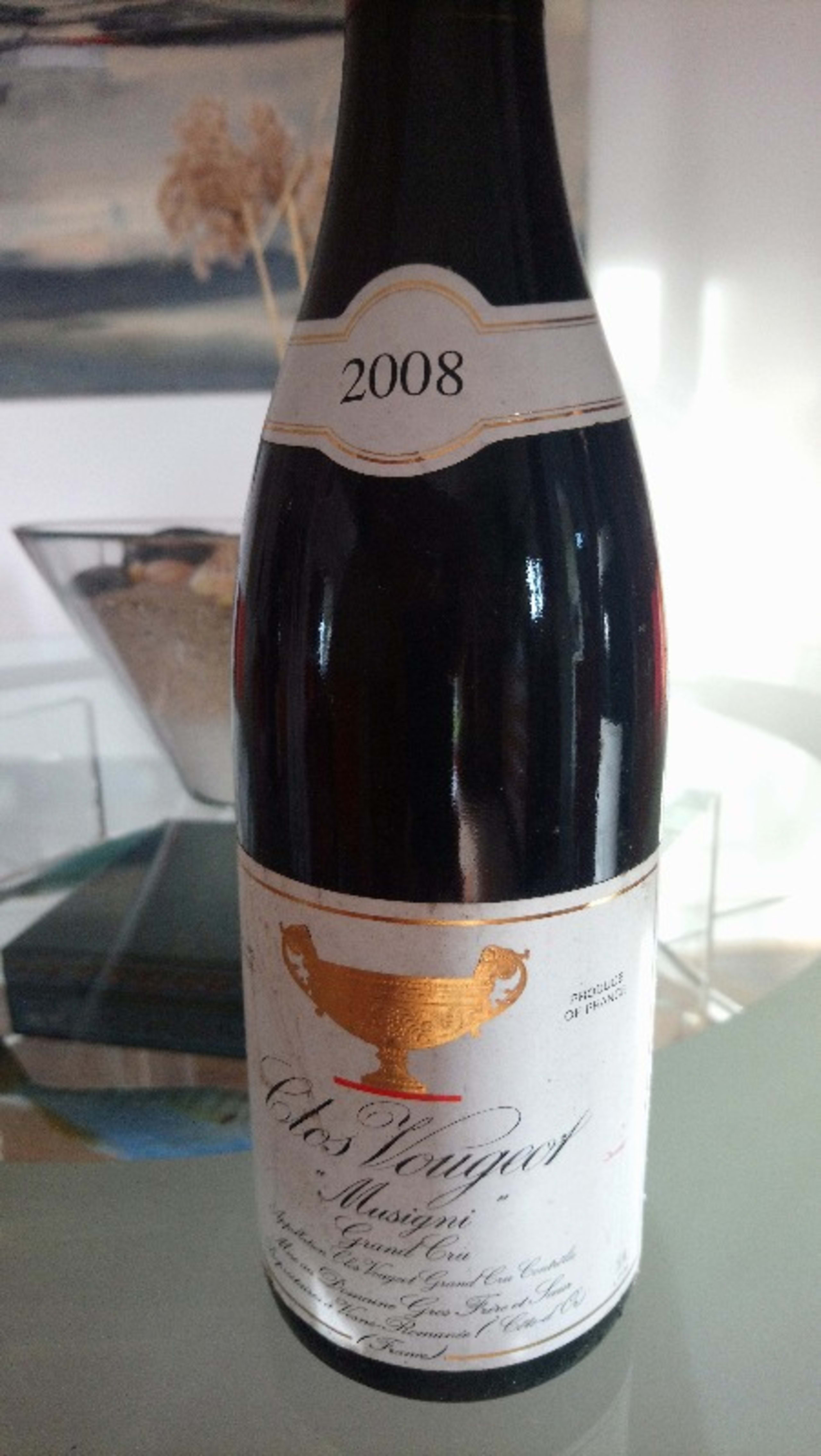 Clos de Vougeot, Musigni, Gros frère et sœur, 2008