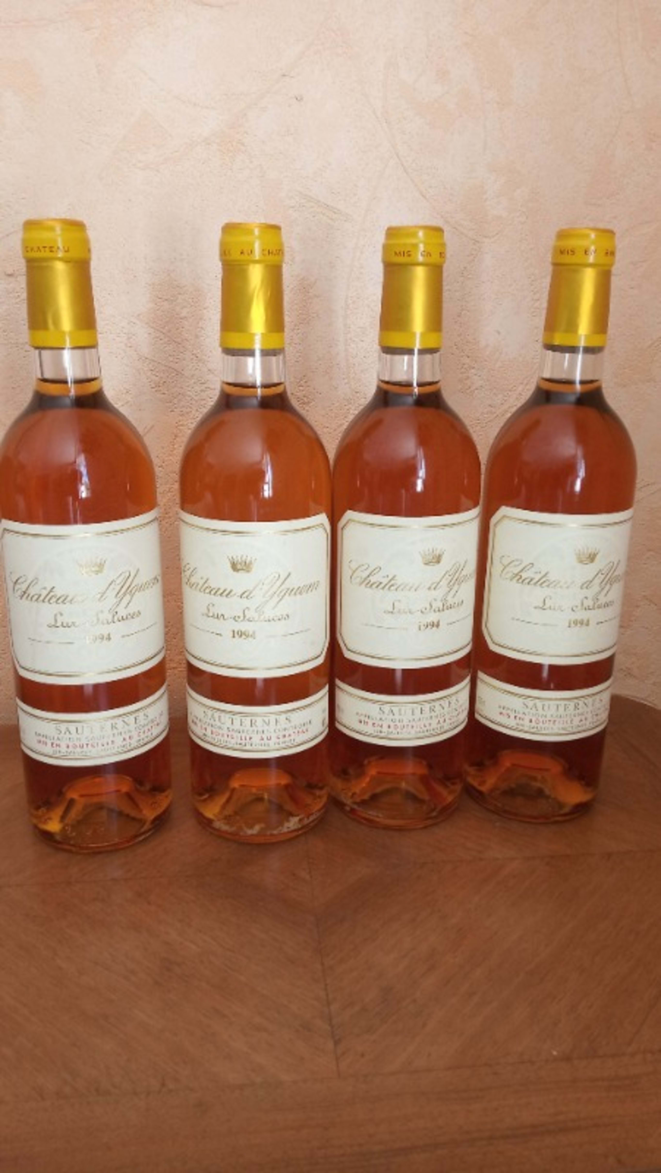 4 x Château d'Yquem, Sauternes, 1994