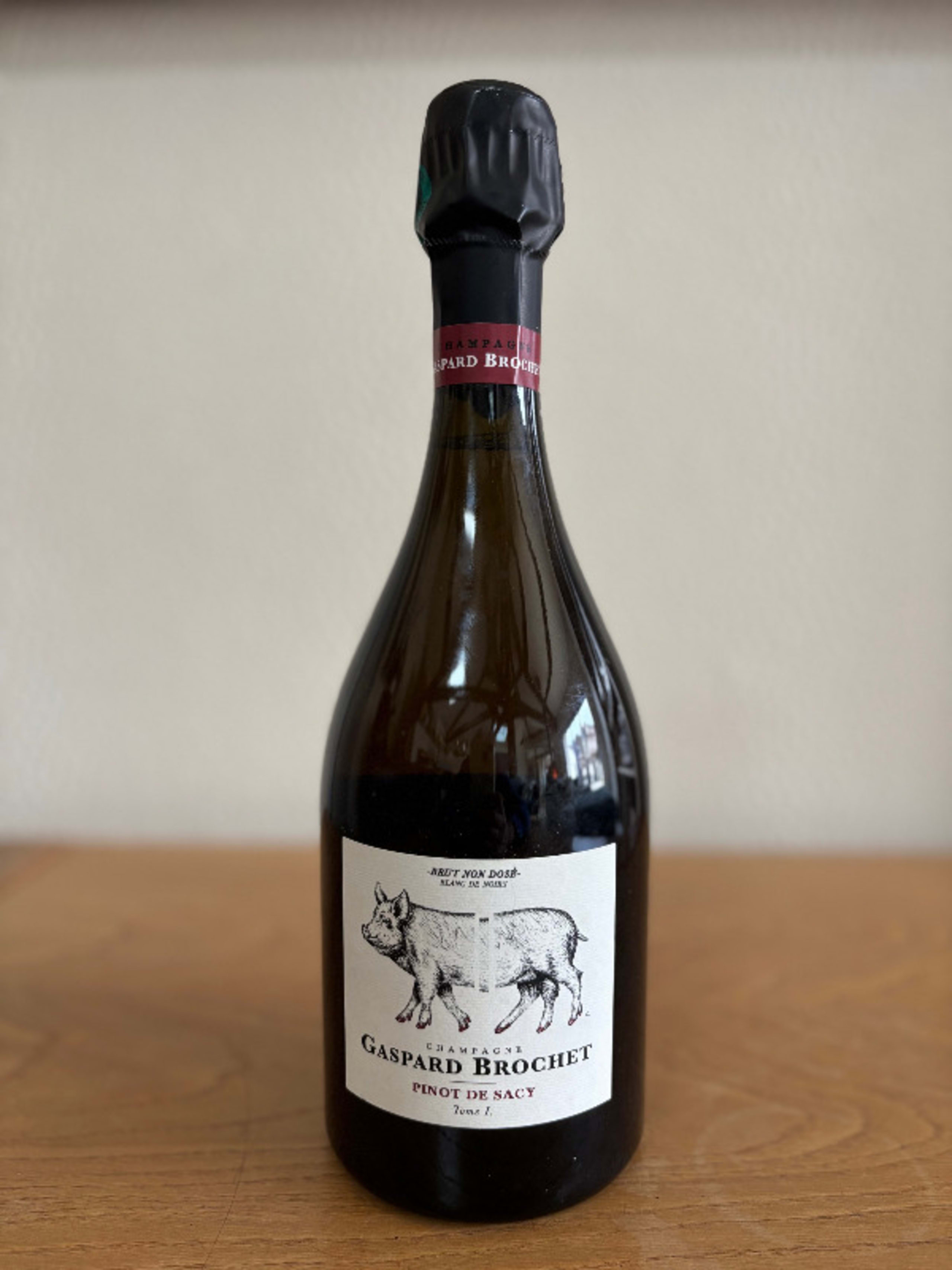 Cochon Tome I Pinot de Sacy, Gaspard Brochet, Champagne