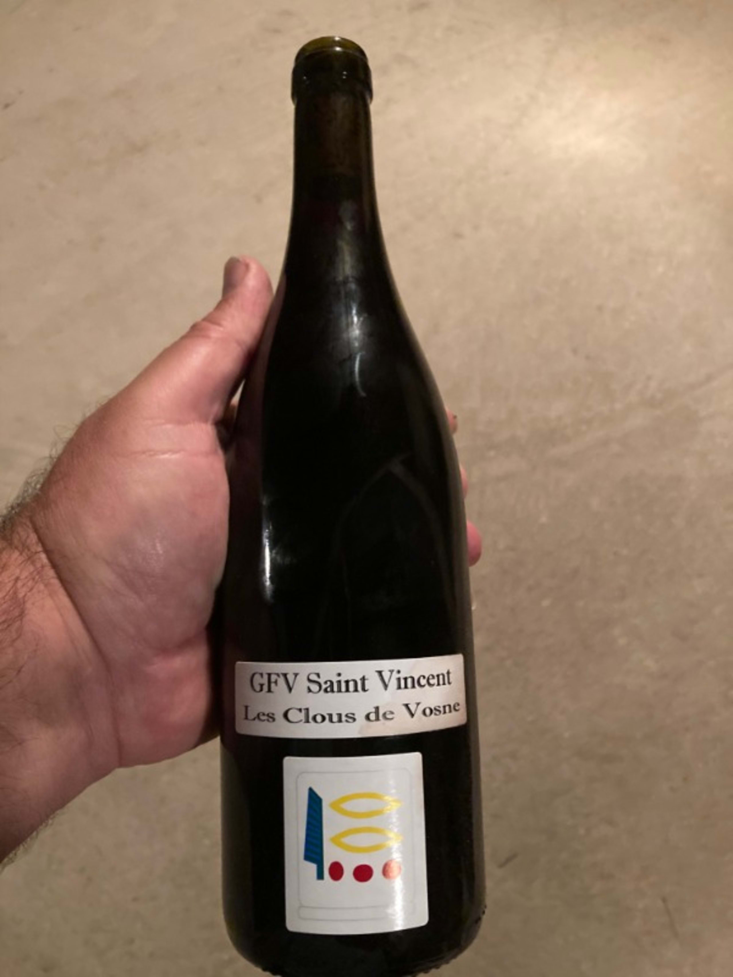 Vosne-Romanée, Les Clous, GFV Saint Vincent, Domaine Prieuré Roch, 2019
