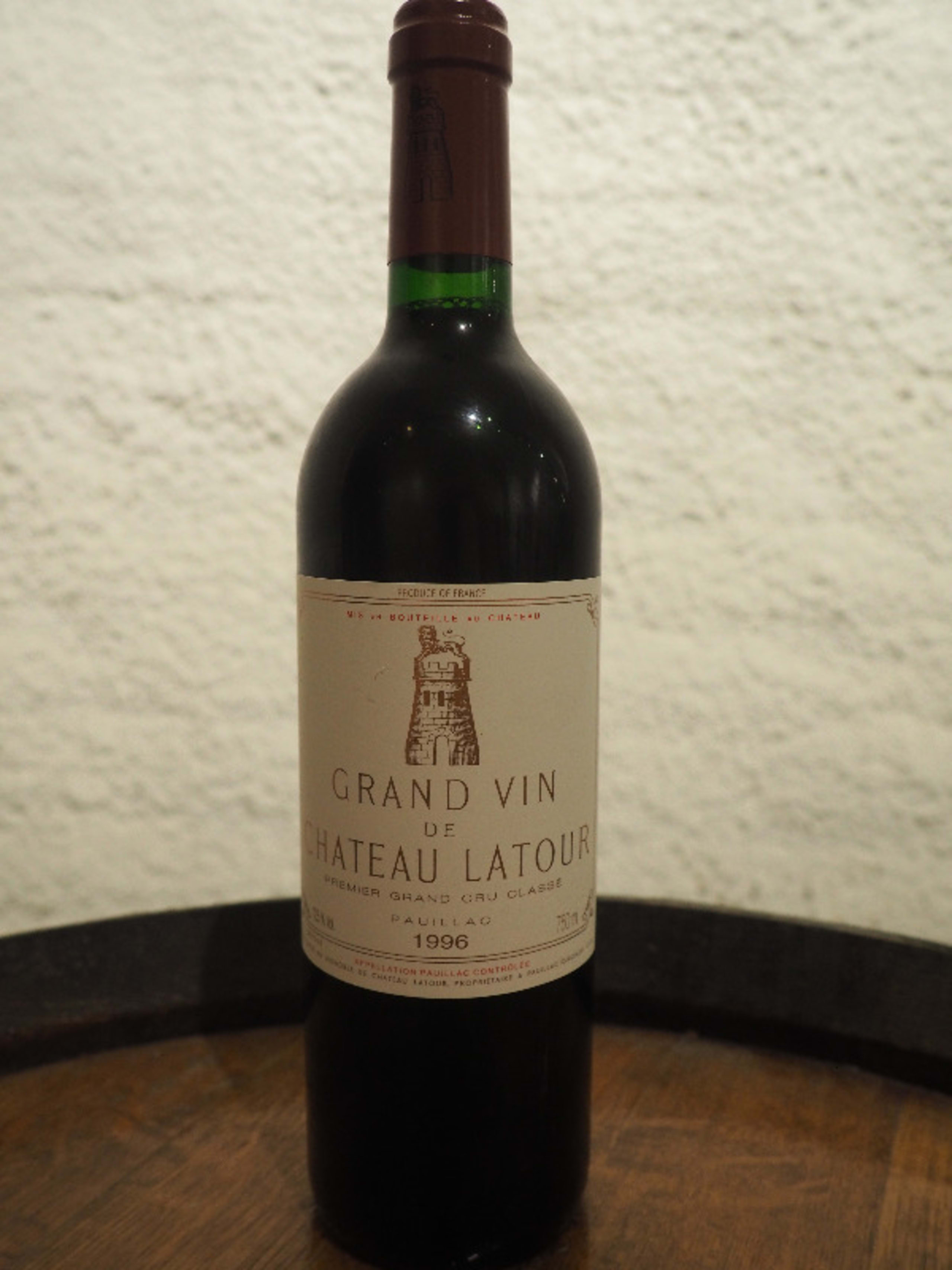 Grand Vin de Château Latour, Pauillac, 1996