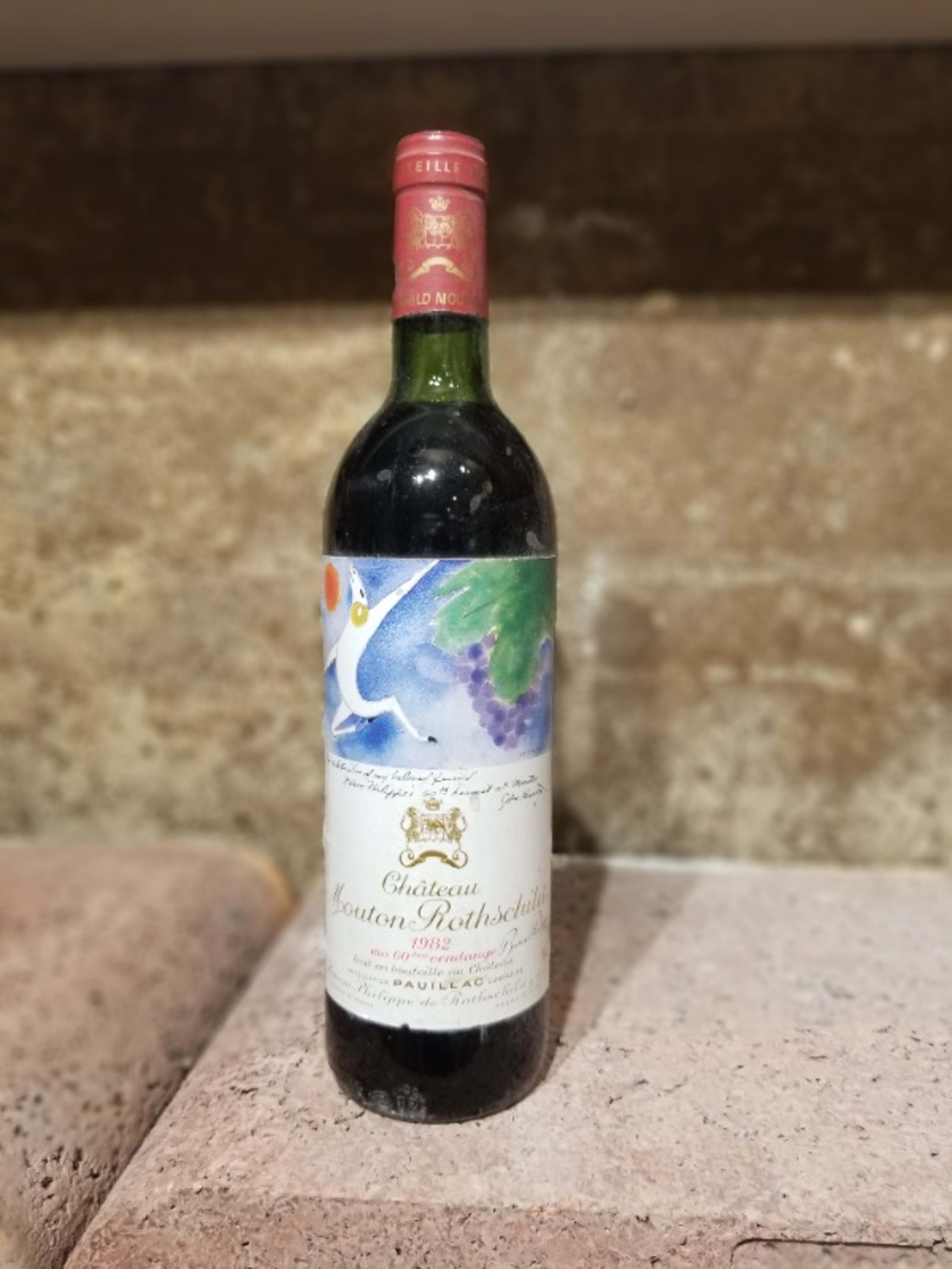 Château Mouton Rothschild, Pauillac, 1982