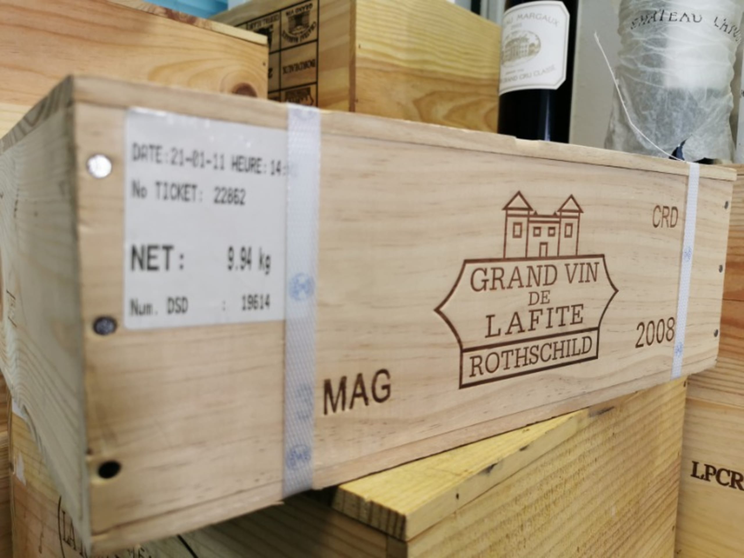 Château Lafite Rothschild,  2008, Pauillac,(CBO/OWC 3 x Magnum)