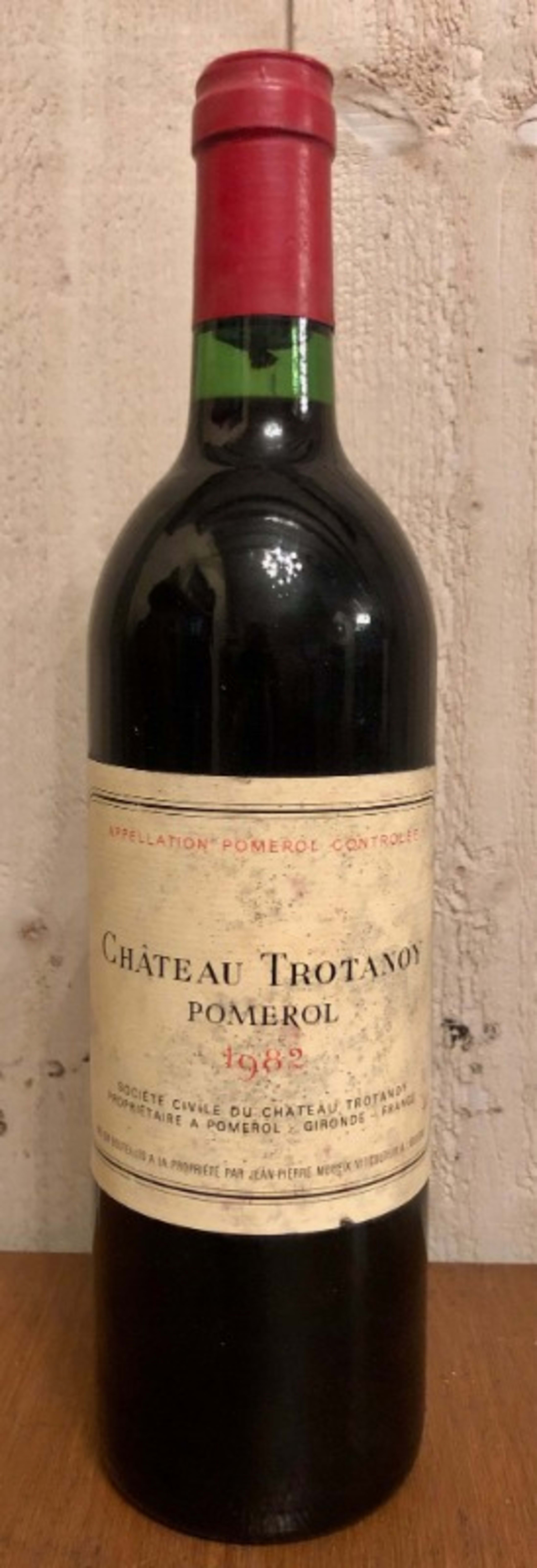 château Trotanoy, Pomerol, 1982