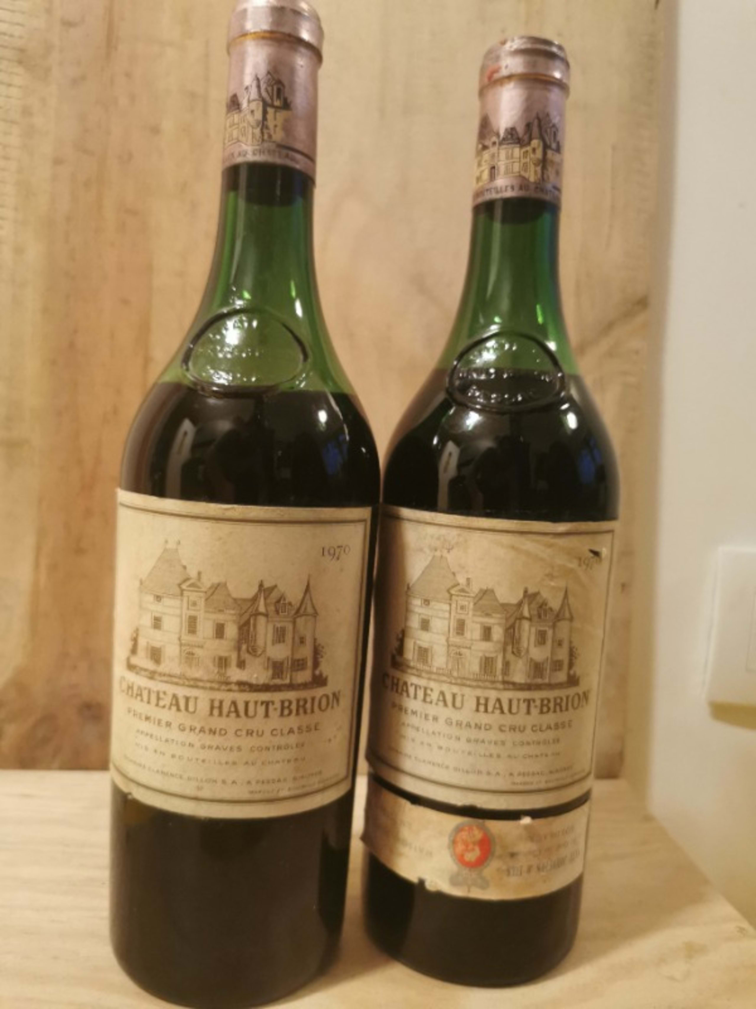 2 x Château Haut-Brion, Pessac-Léognan, 1970