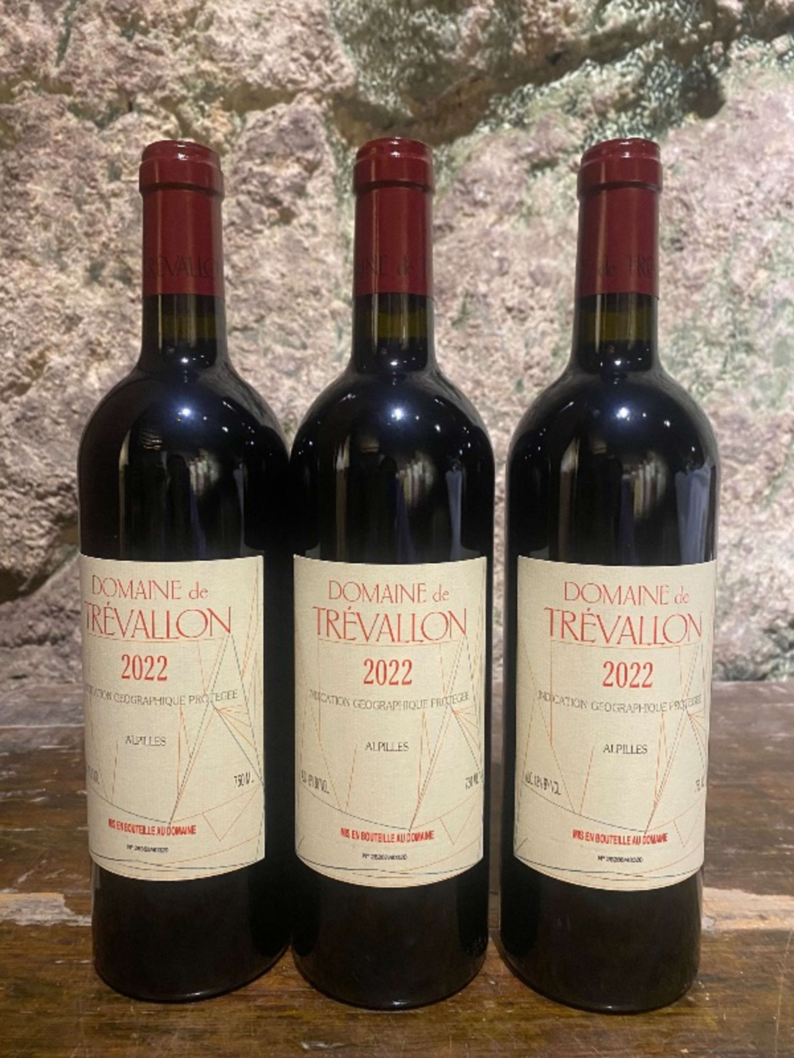 3 x Domaine de Trévallon, Vin de Pays des Alpilles, 2022