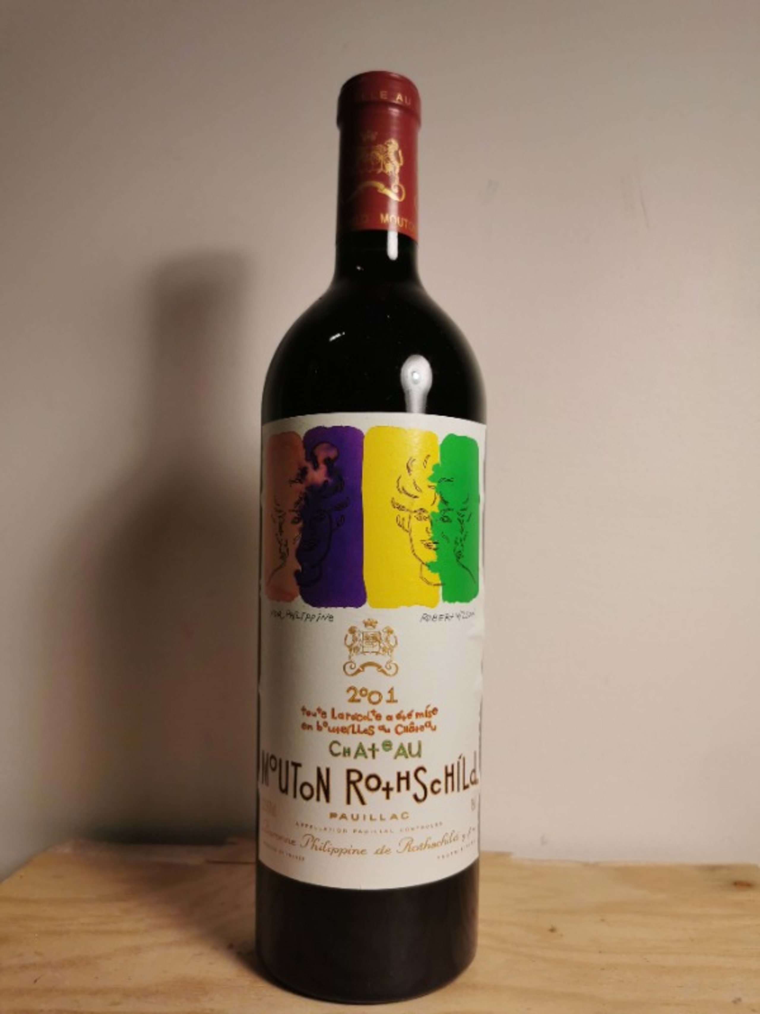 Château Mouton Rothschild, Pauillac, 2001