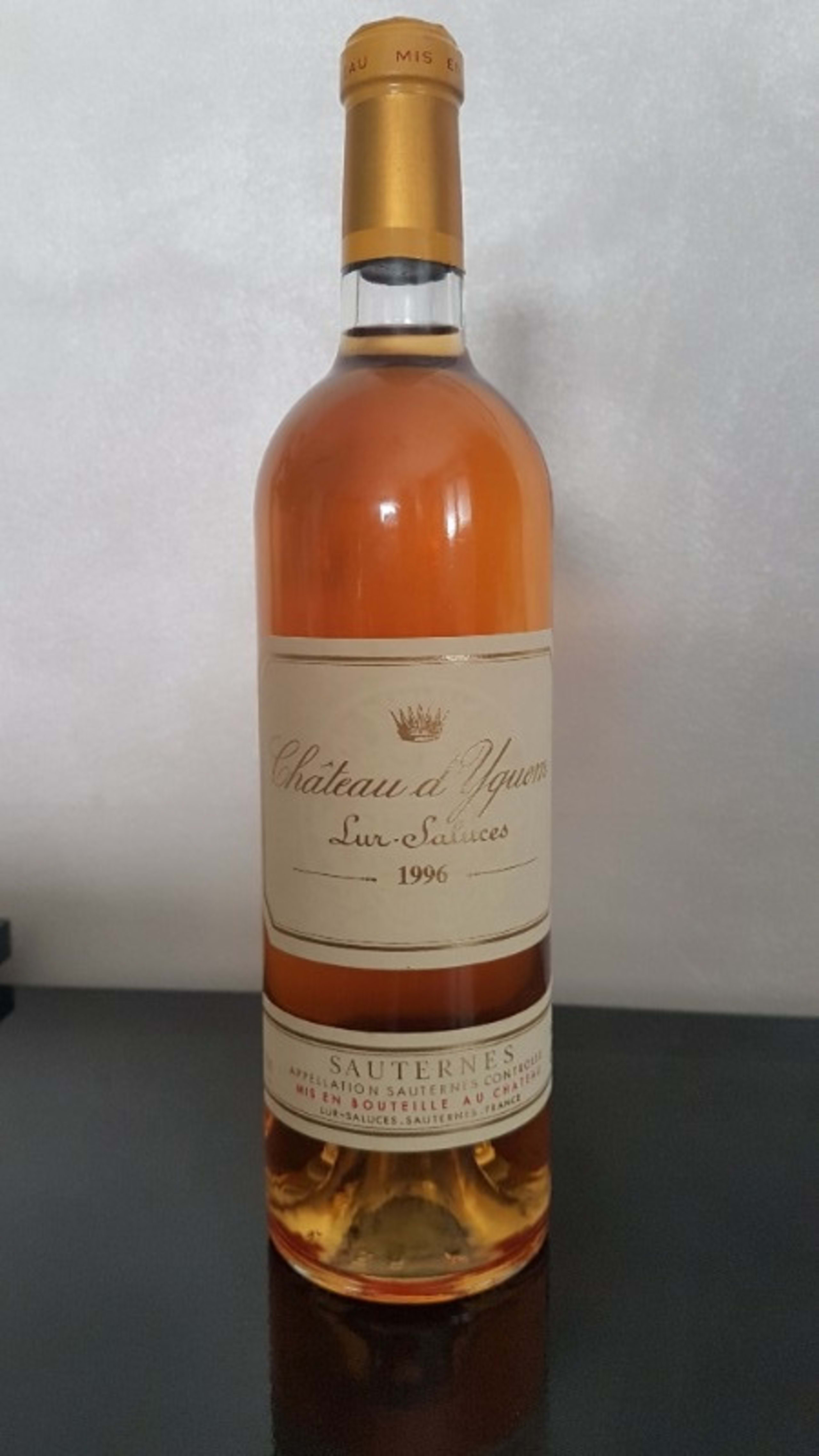 château d'yquem, Sauternes, 1996