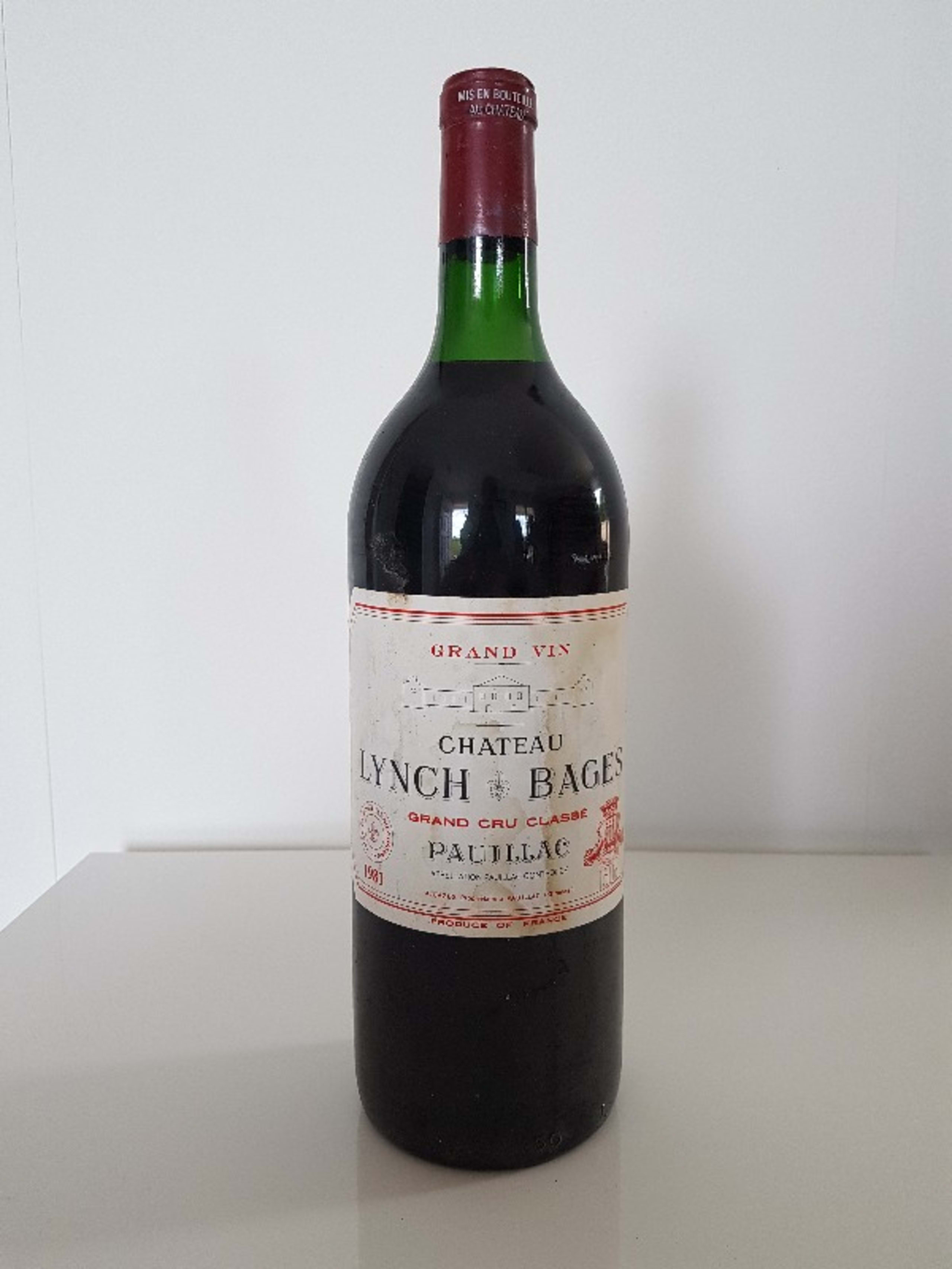 Grand Cru Classé Magnum, Château LYNCH BAGES, Pauillac, 1981