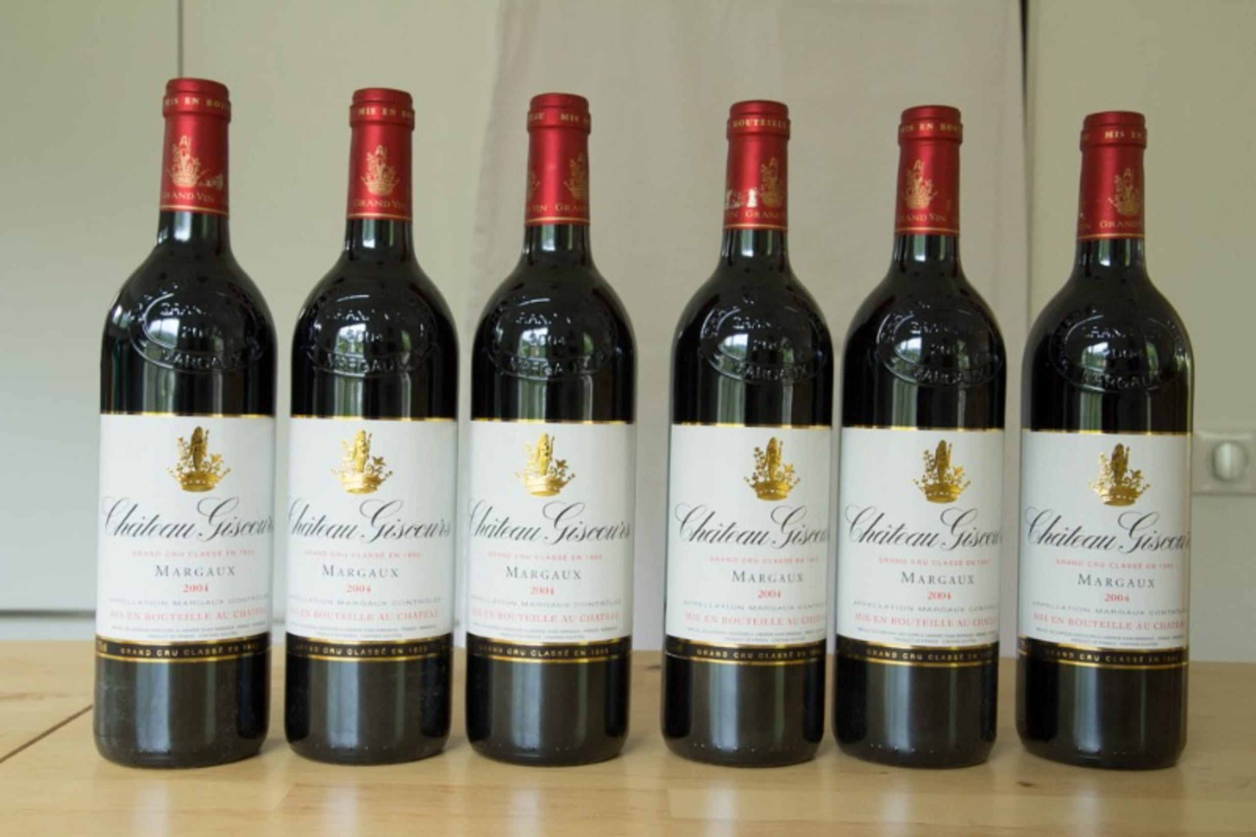 6 x Château Giscours, Margaux, 2004