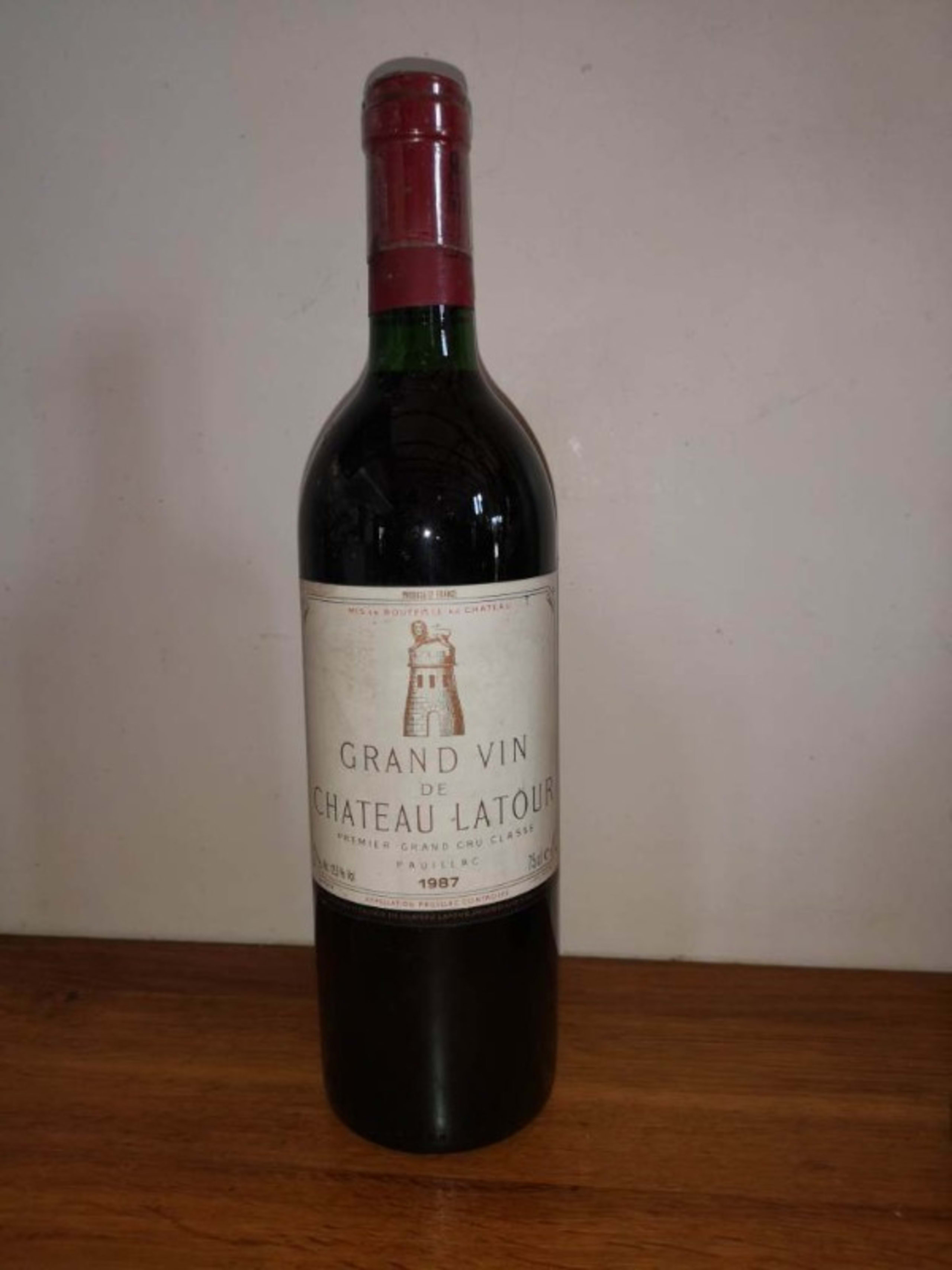 Grand Vin de Château Latour, Pauillac, 1987