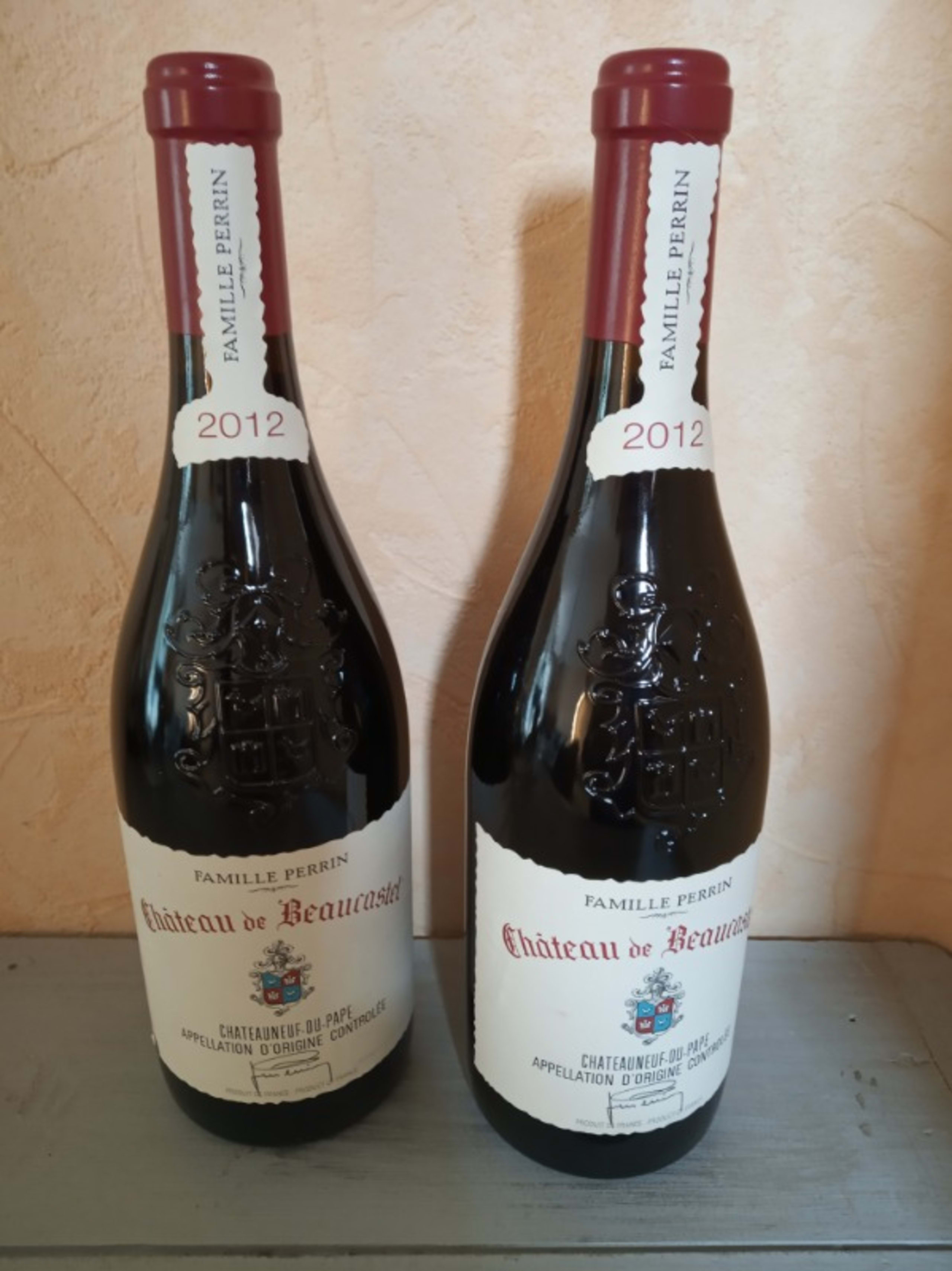 2 x Châteauneuf-du-Pape, Château de Beaucastel, 2012