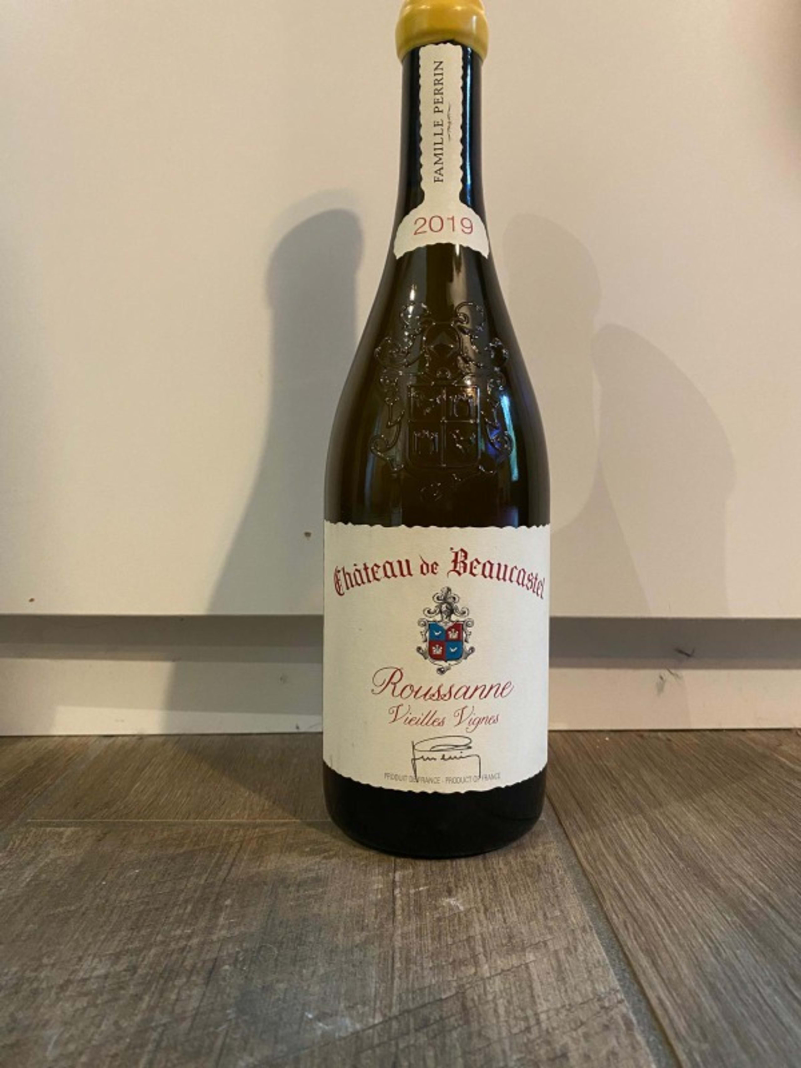 Châteauneuf-du-Pape (Bc/Wh), Roussanne vieilles vignes, Château Beaucastel, 2019
