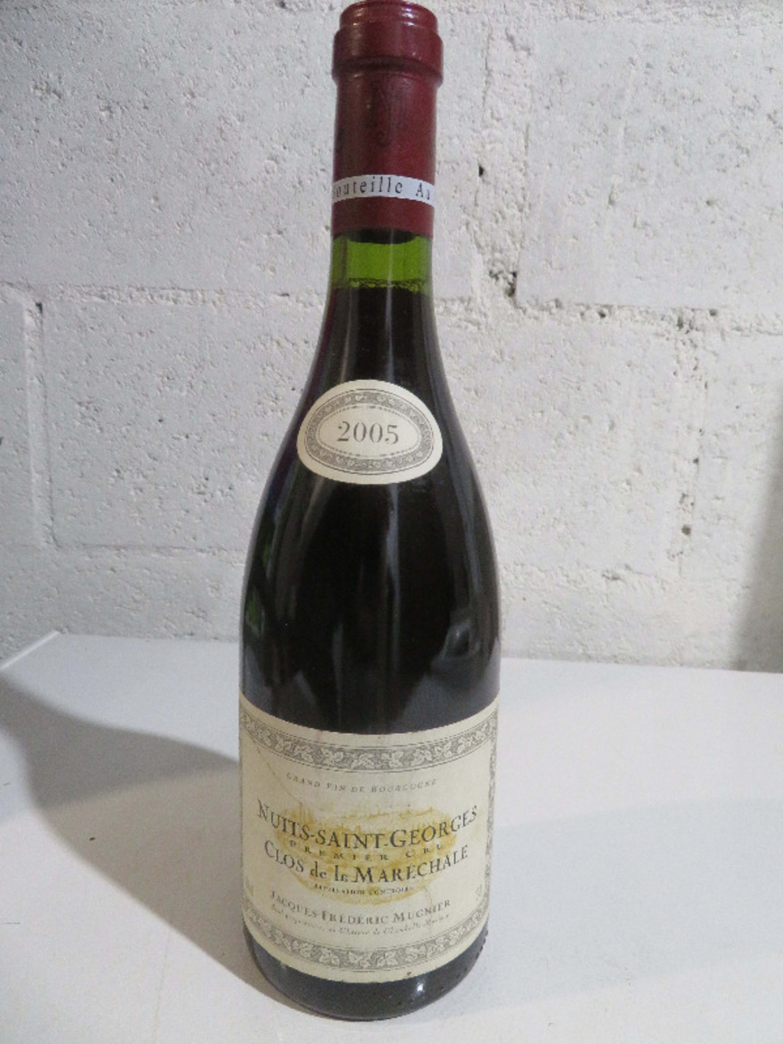 Nuits-Saint-Georges, 1ER CRU CLOS DE LA MARECHALE, JACQUES FREDERIC MUGNIER, 2005