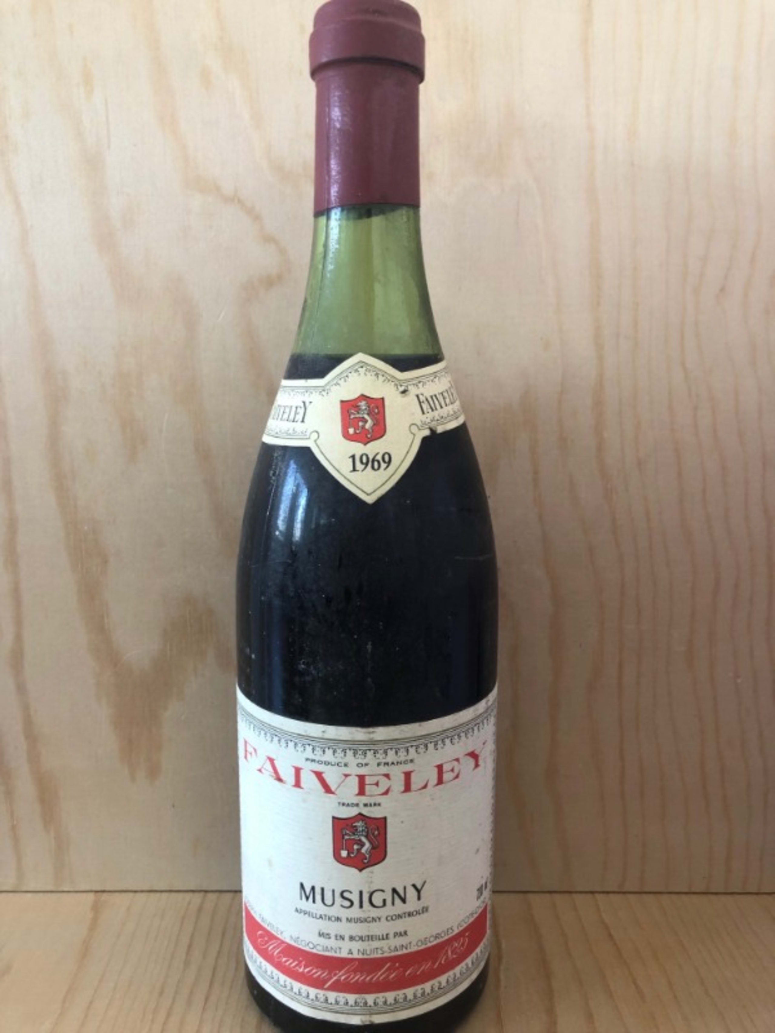 Musigny, Grand Cru, Faiveley, 1969
