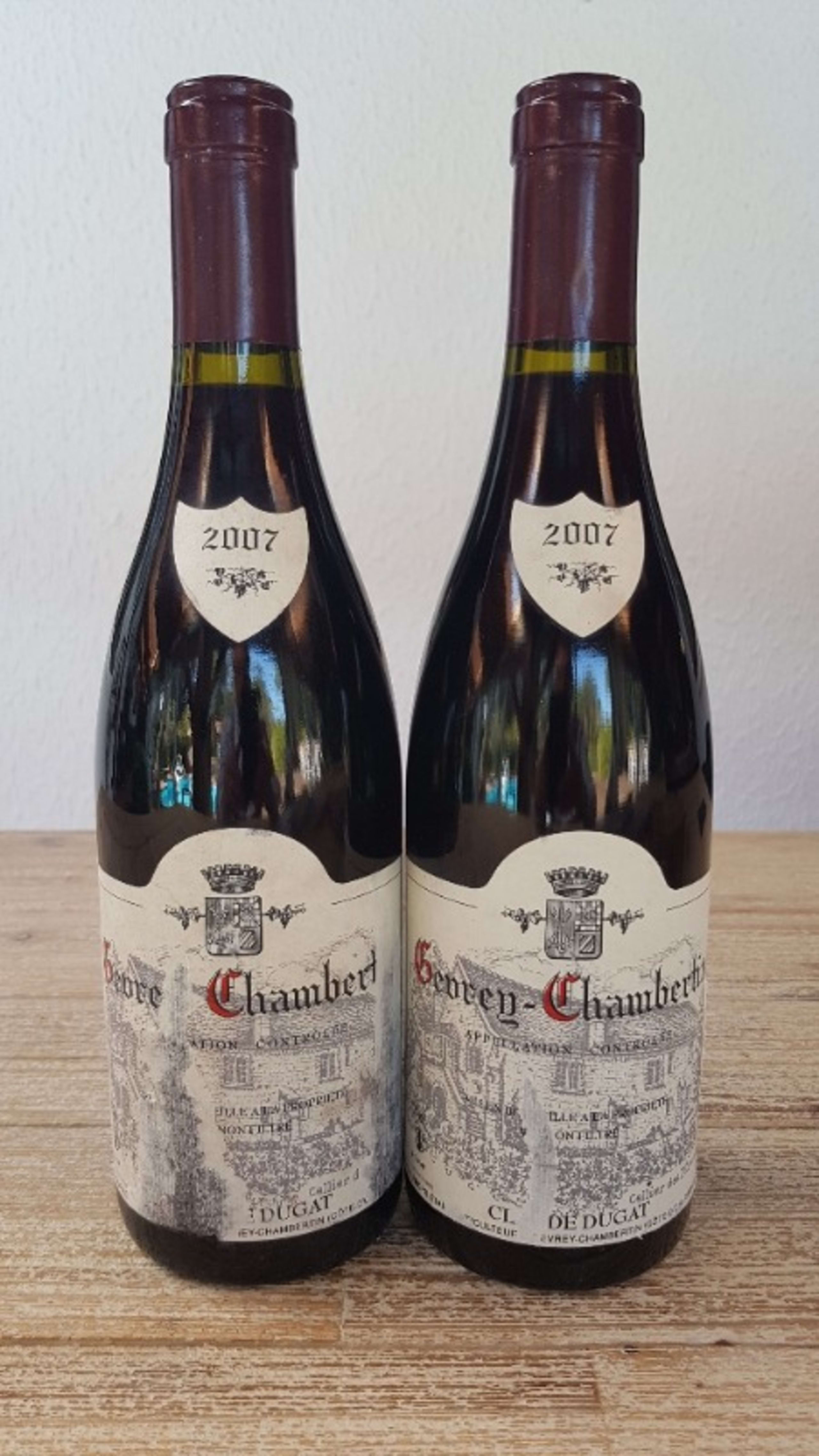 2 x Gevrey-Chambertin, DUGAT, 2007