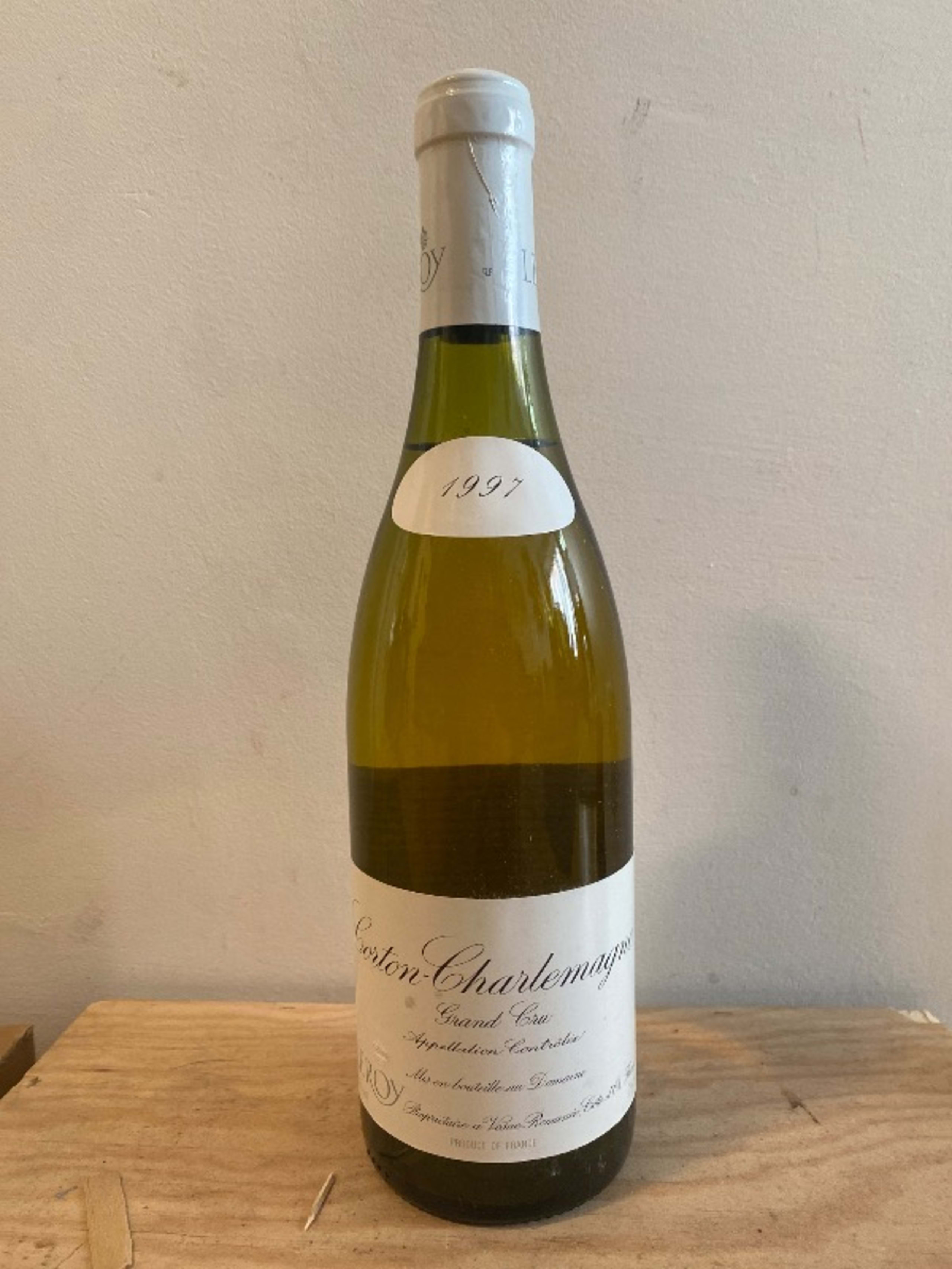 Corton-Charlemagne, Grand Cru, Domaine Leroy, 1997