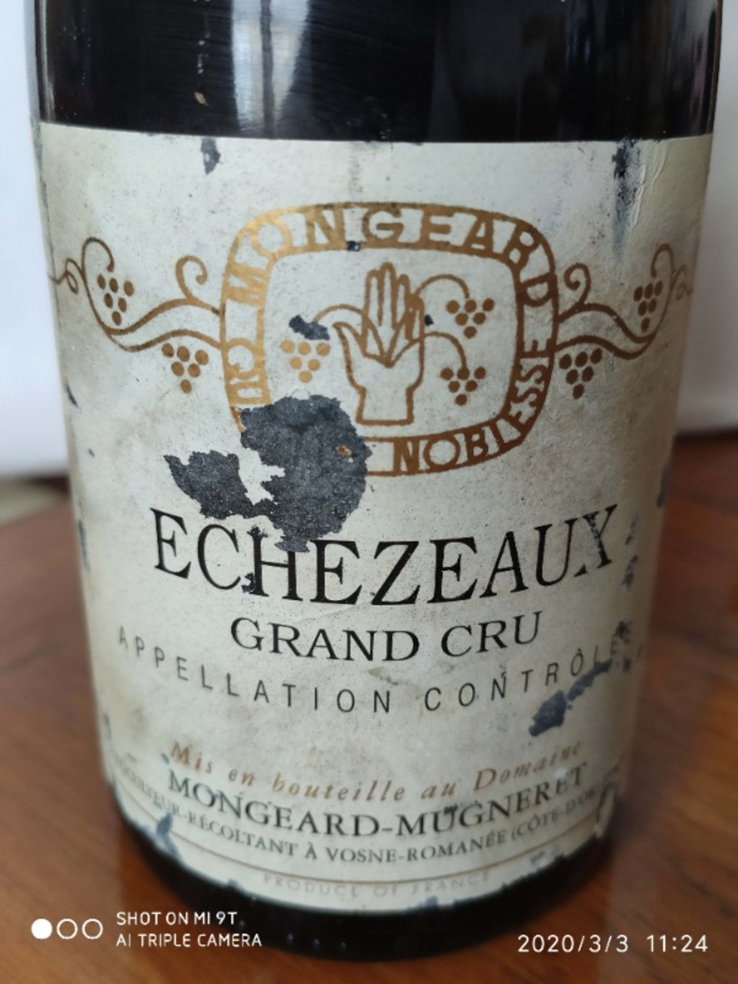 Echézeaux, Domaine Mongeard-Mugneret, 1999
