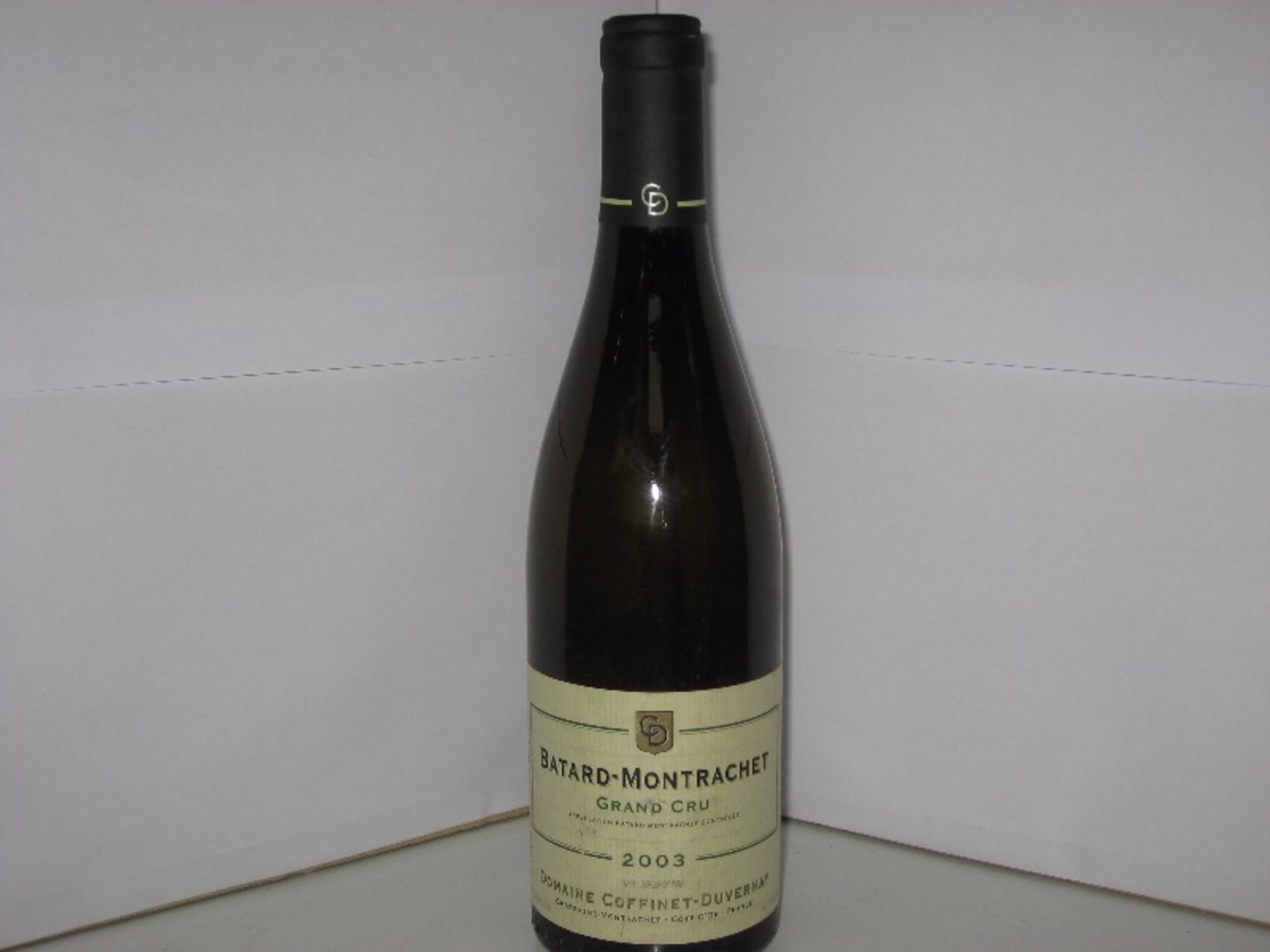 Bâtard-Montrachet, Domaine Coffinet-Duvernay, 2003 1x75cl