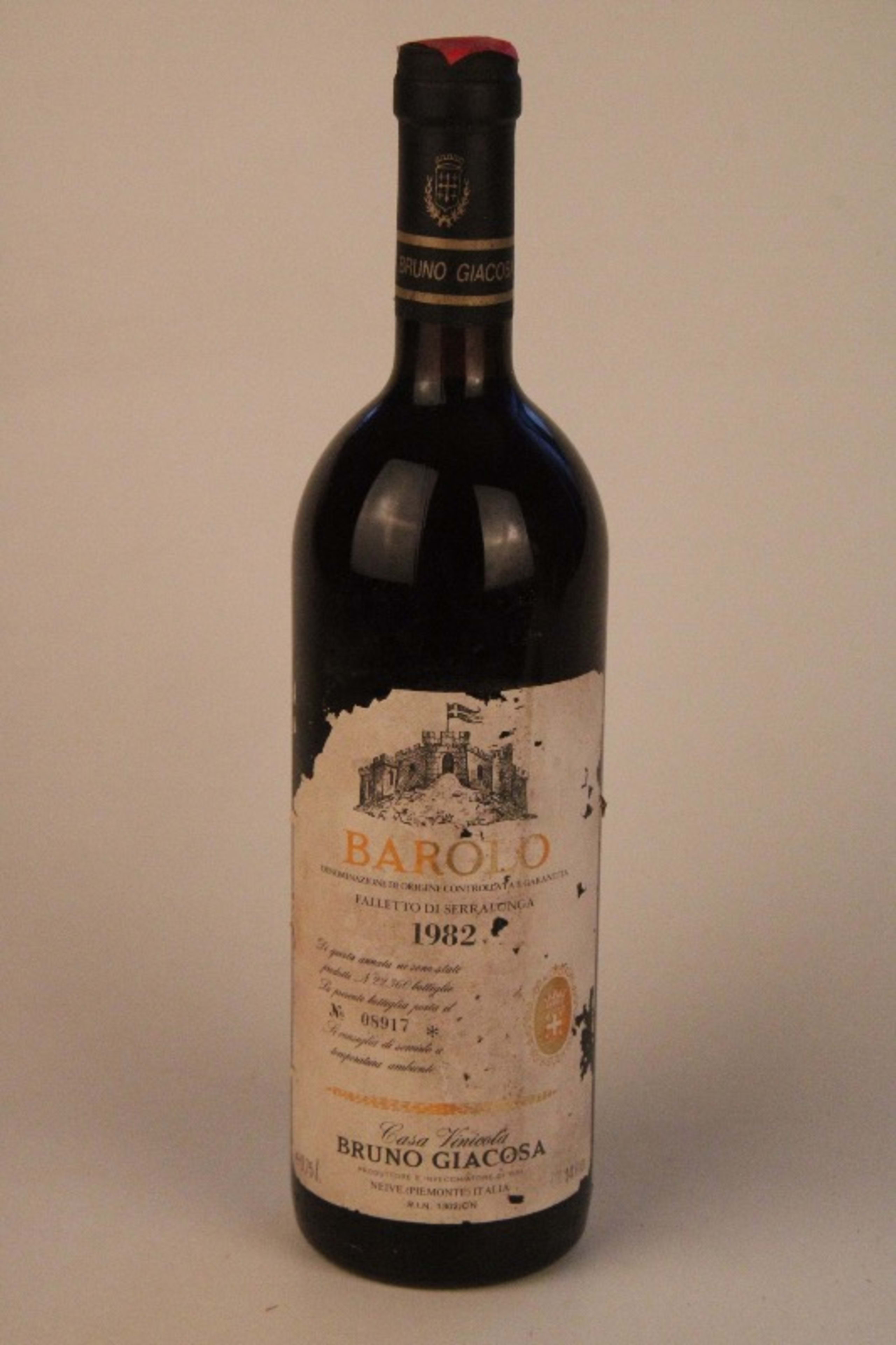 Falletto Di Serralunga, Bruno Giacosa, Barolo, 1982