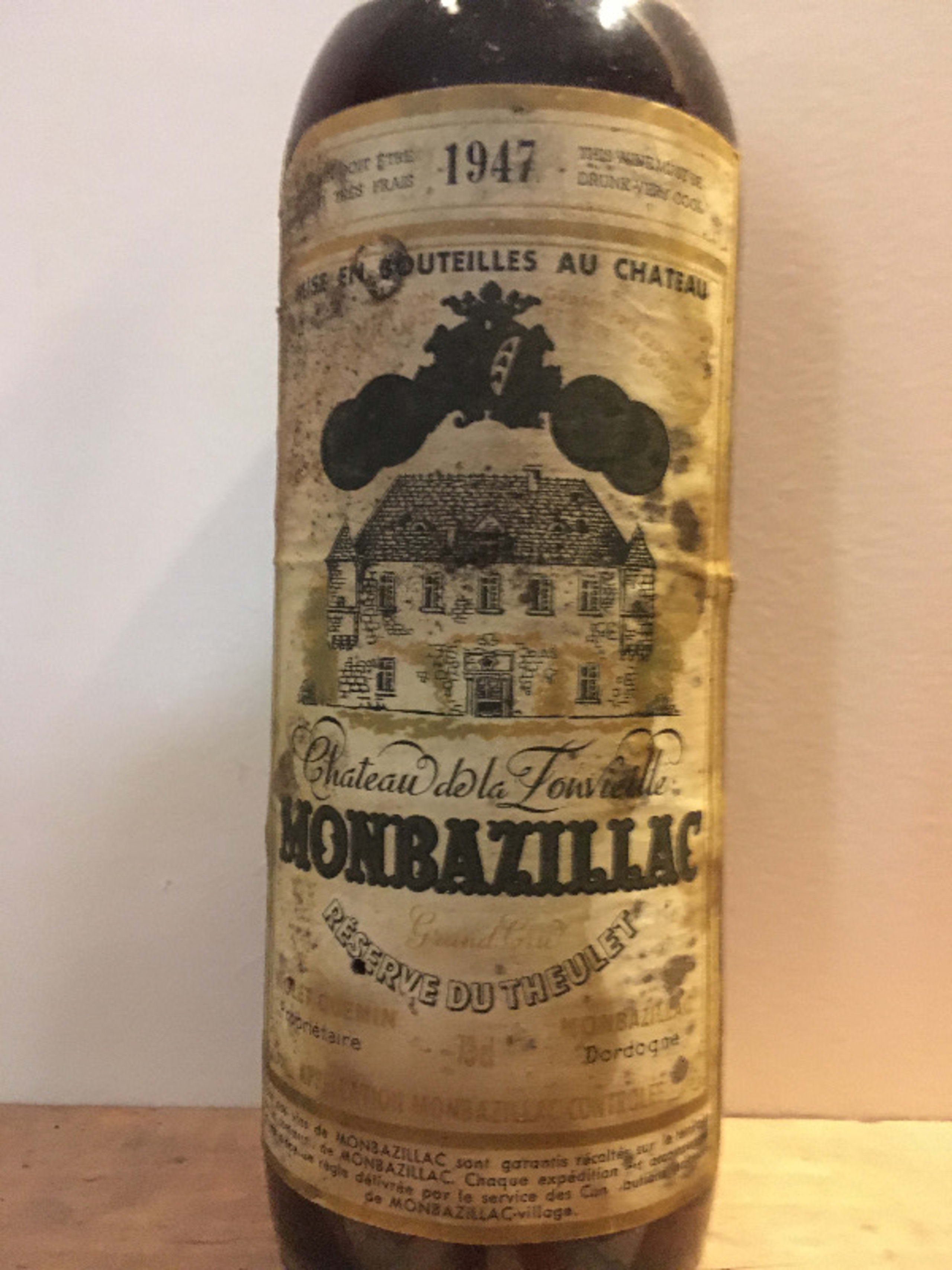 Château de Fonvieille, Monbazillac, 1947
