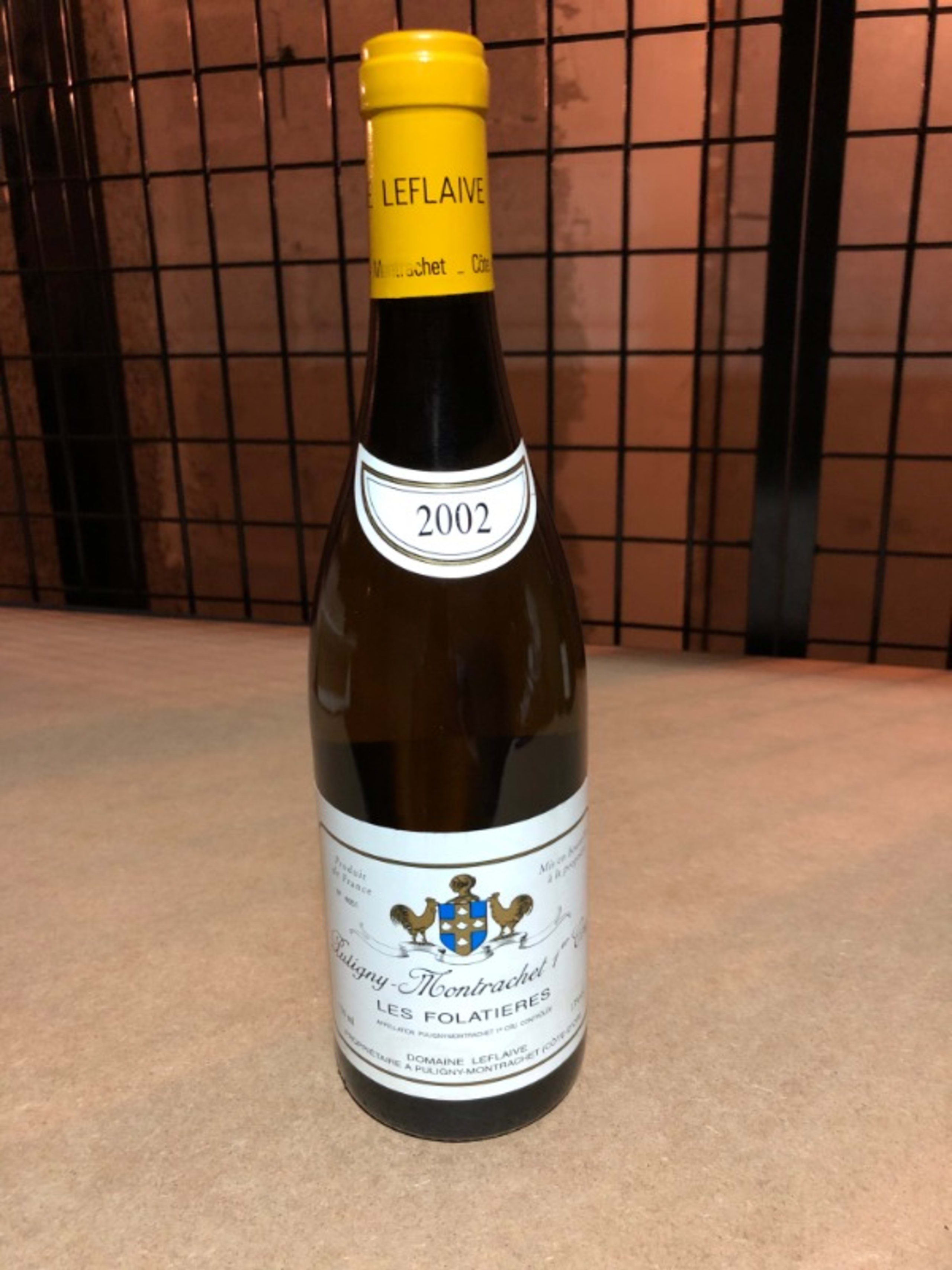 Puligny-Montrachet, 1-er Cru - Les Folatieres, Domaine Leflaive, 2002