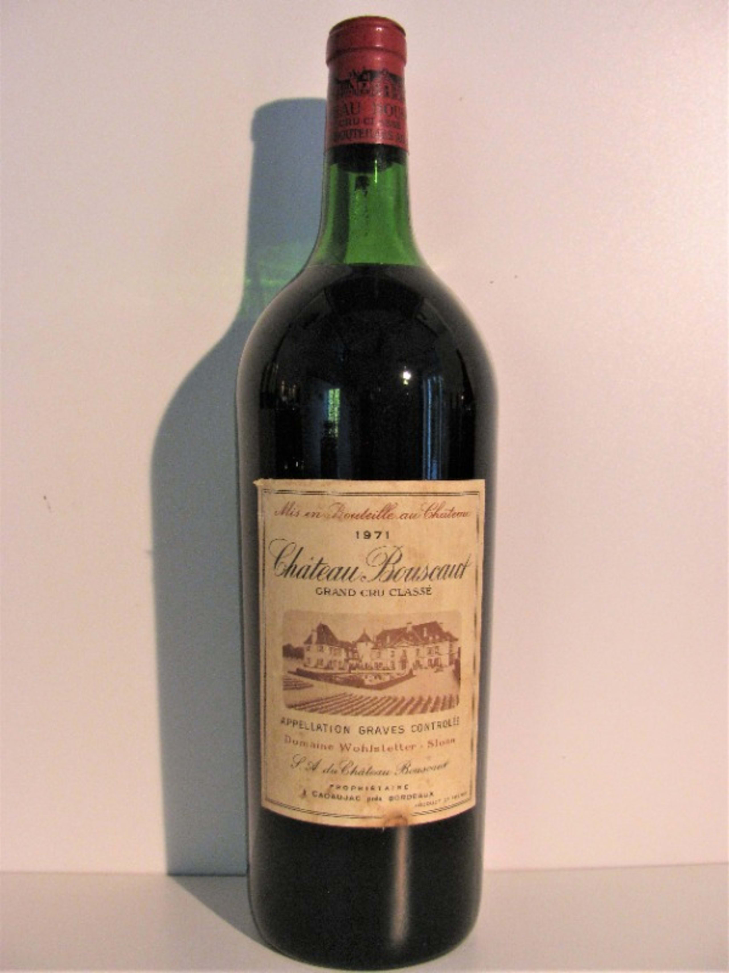 Grand Cru Classé, Château Bouscaut, Graves, 1971
