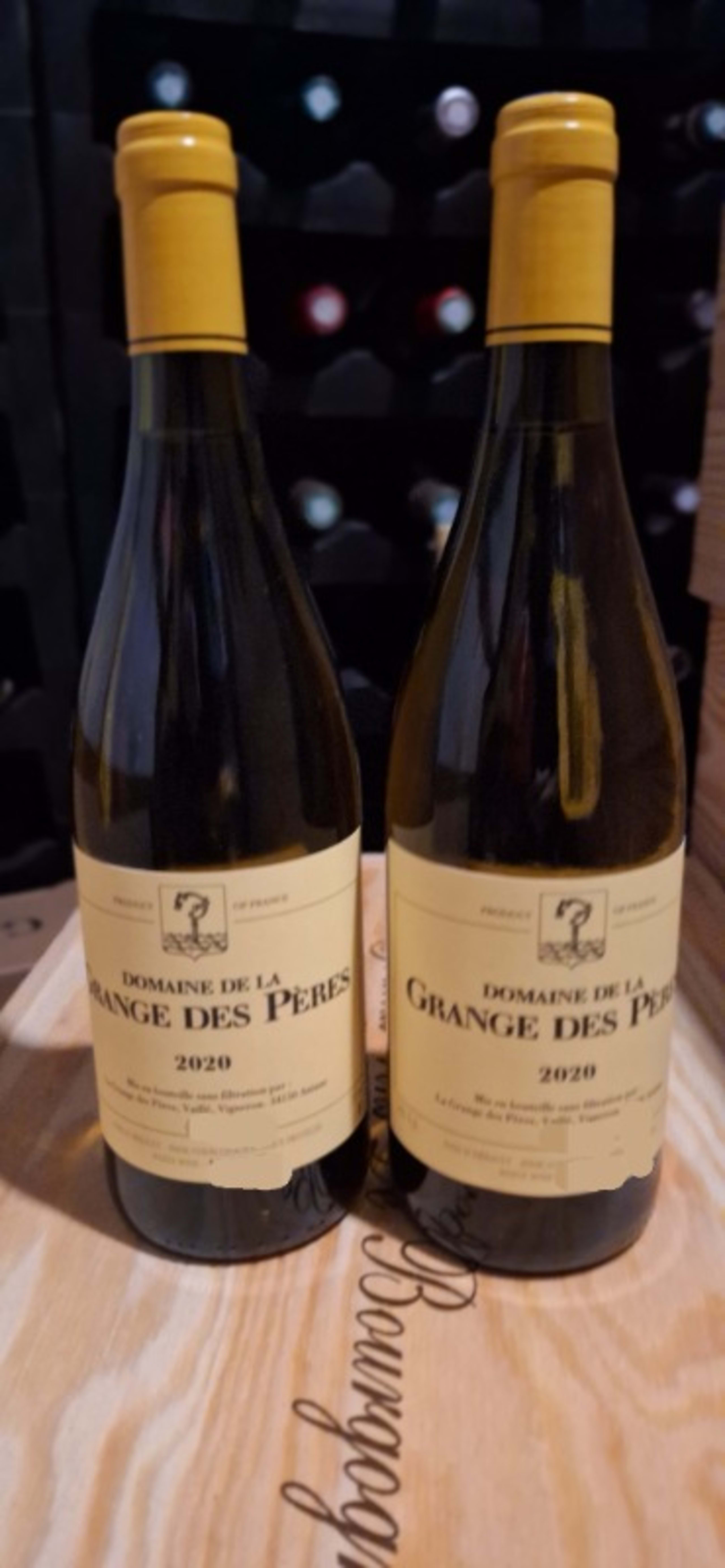2 x Domaine de la Grange des Pères (Wh/Bc), Vin de Pays de l'Hérault, 2020
