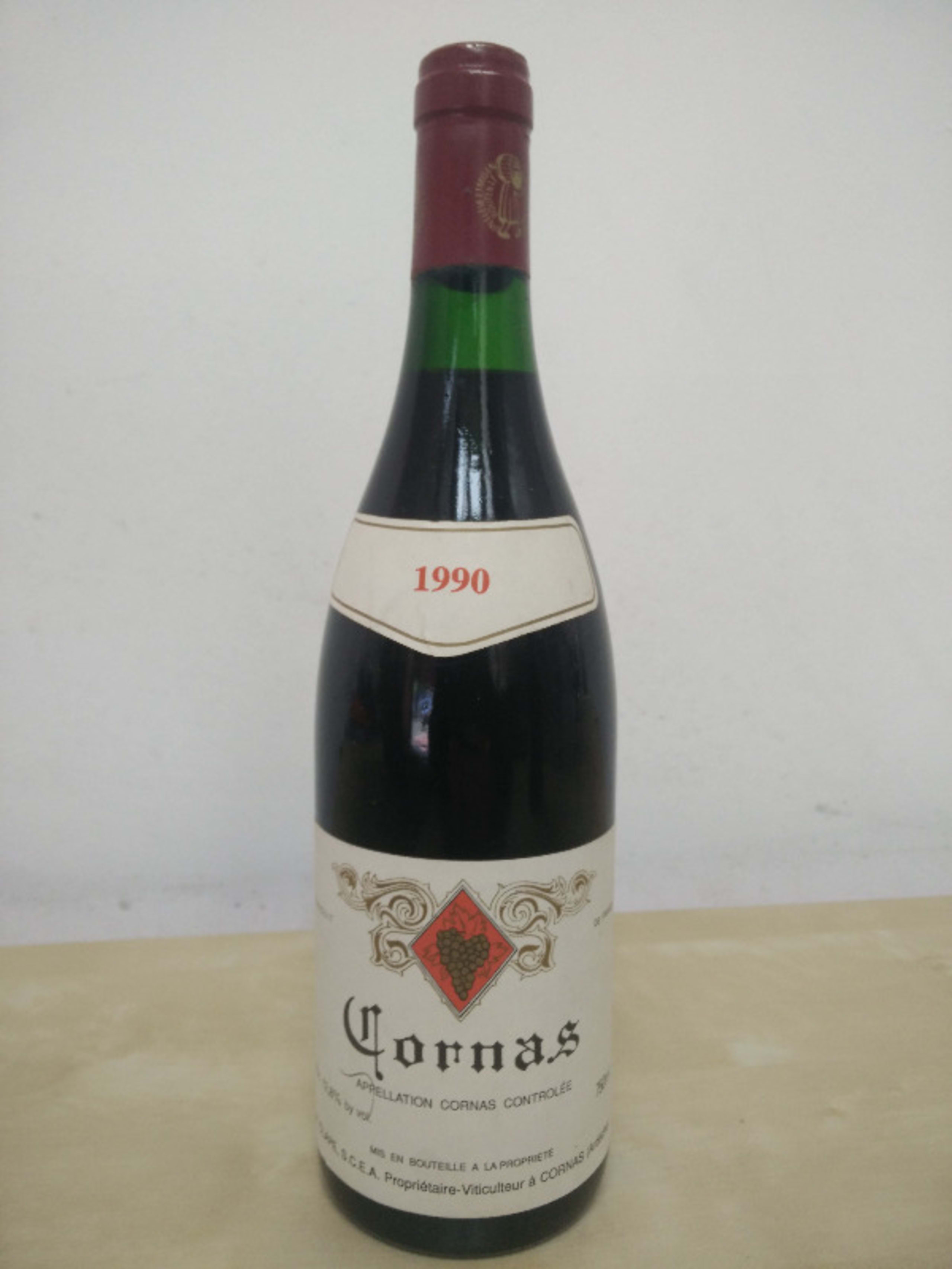 Cornas, A Clape, 1990
