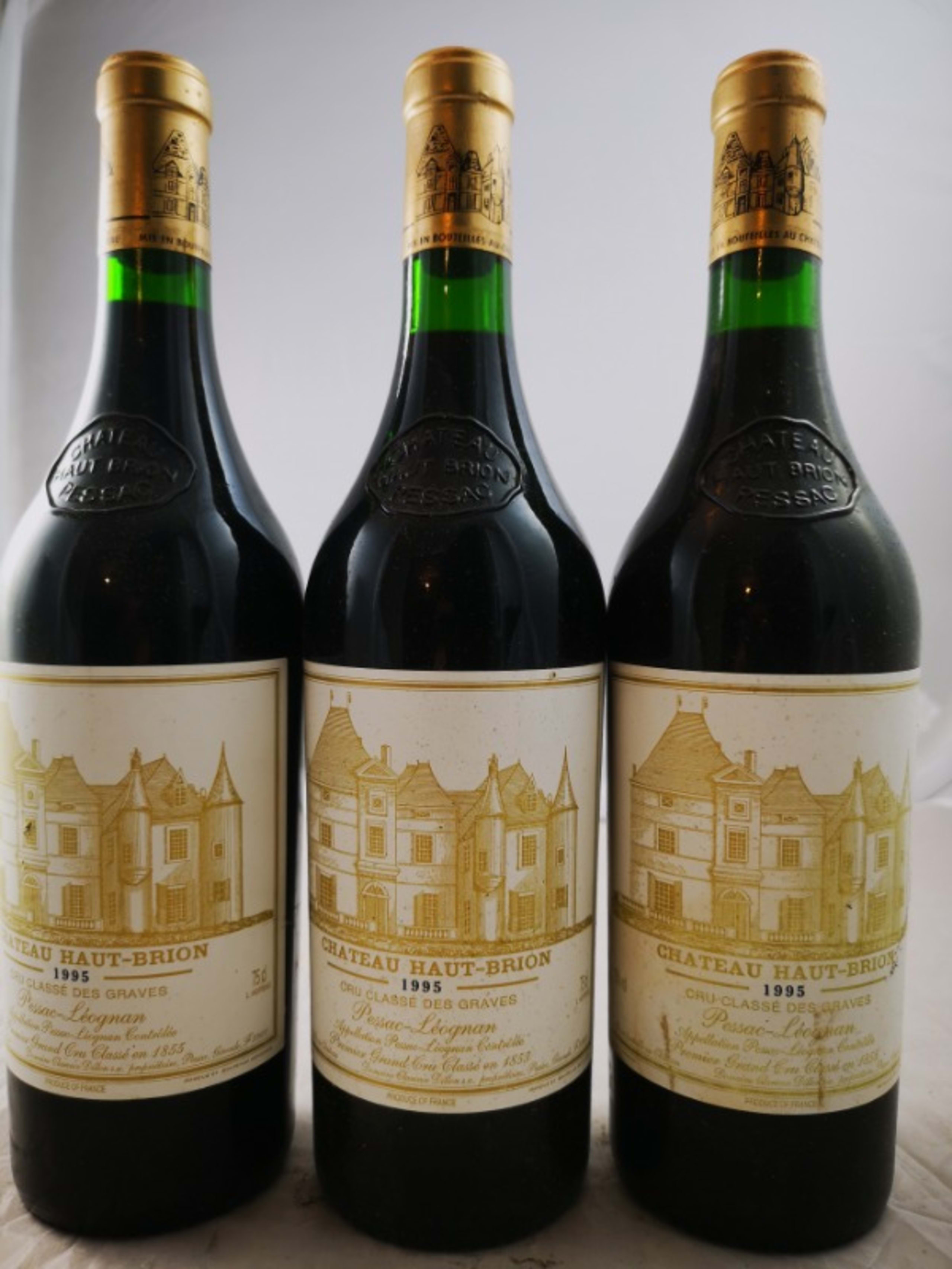 3 x Château Haut-Brion, Pessac-Léognan, 1995