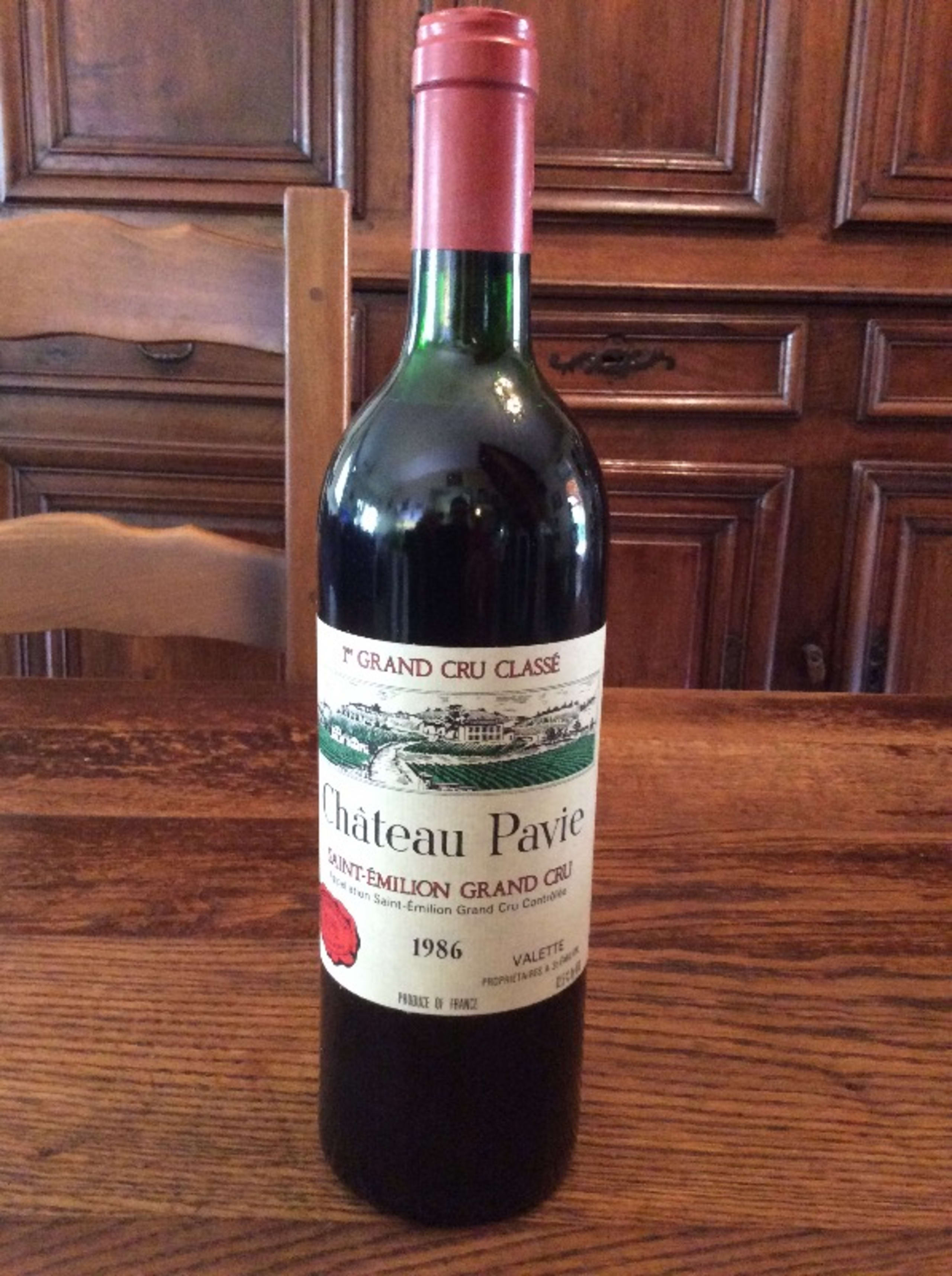Château Pavie, Saint-Émilion Grand Cru, 1986