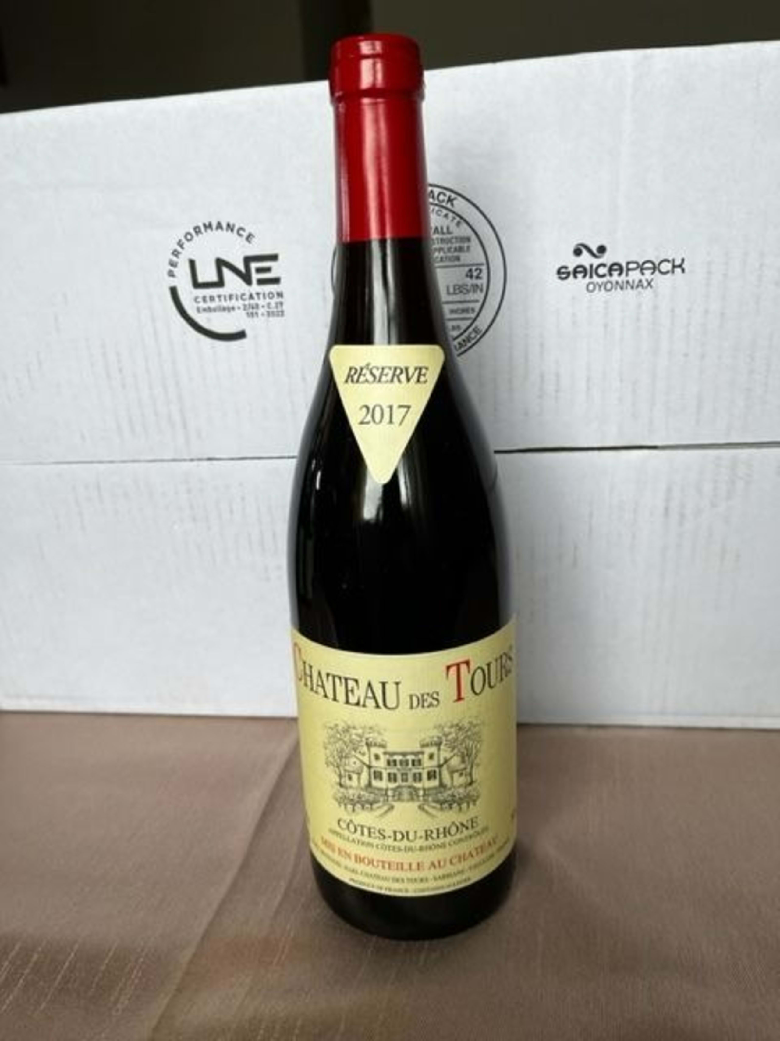 Côtes-du-Rhône, château des Tours, 2017