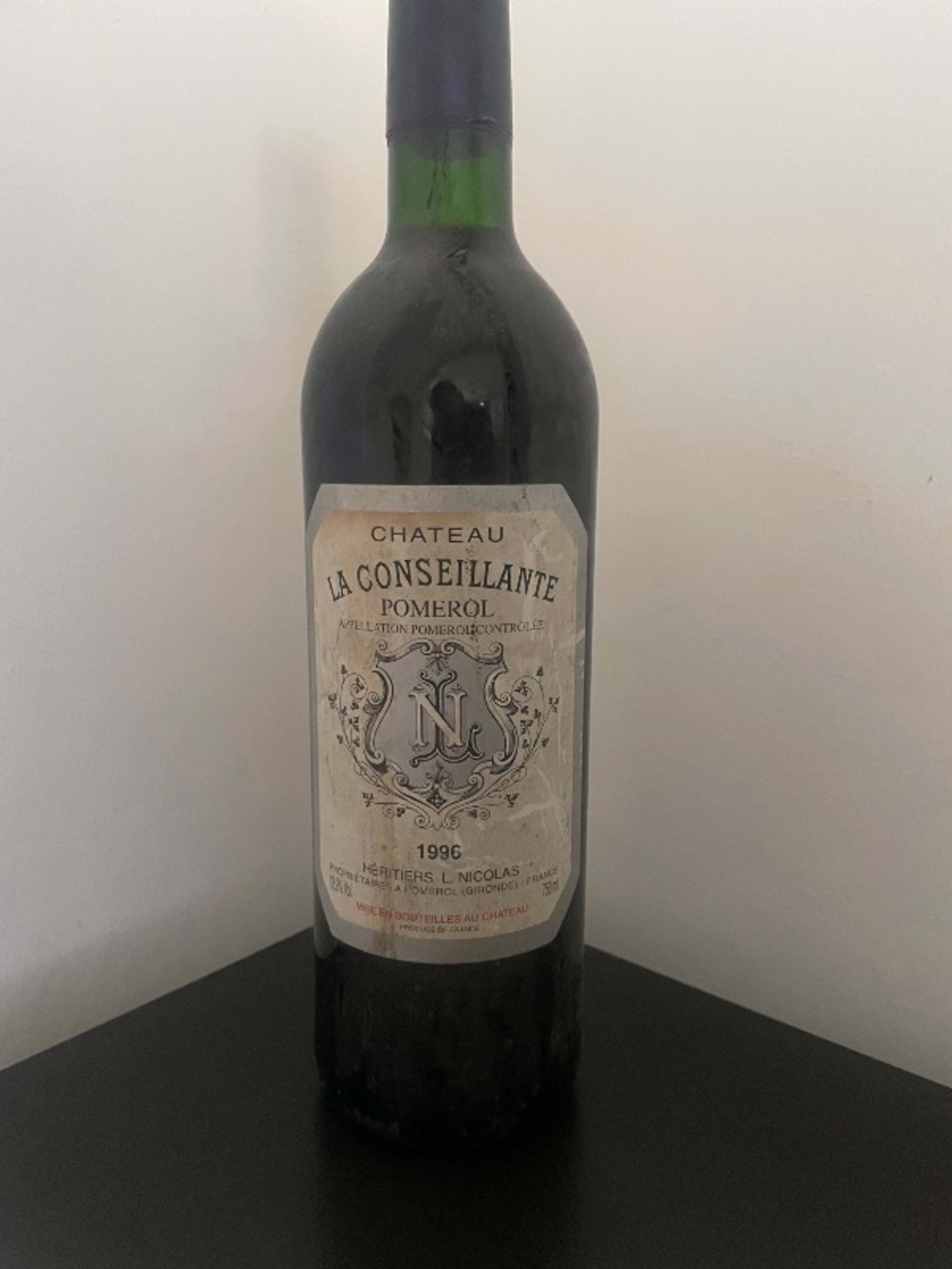 château la Conseillante, Pomerol, 1996