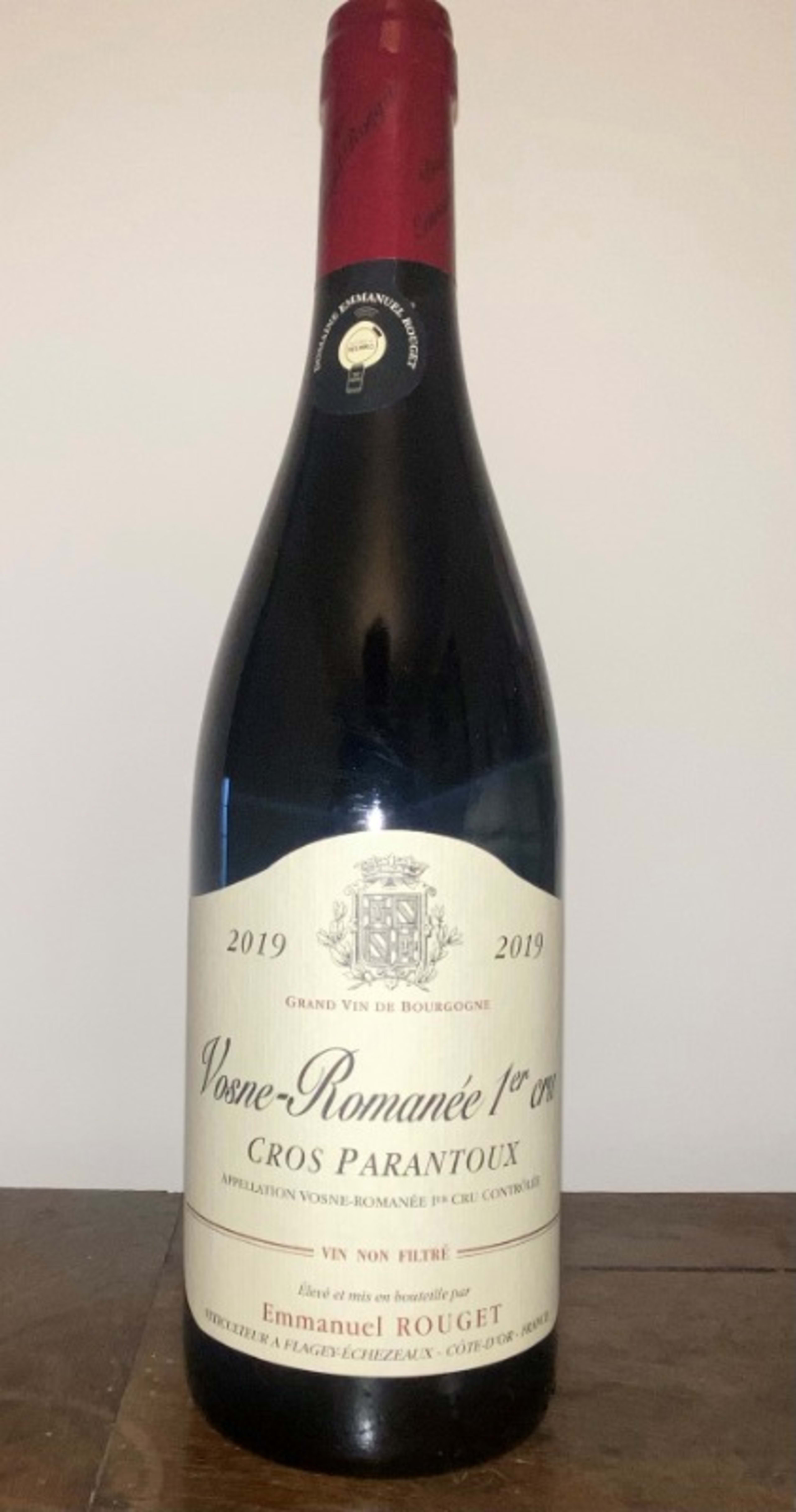 Vosne-Romanée, 1er cru Cros Parantoux, Emmanuel Rouget, 2019