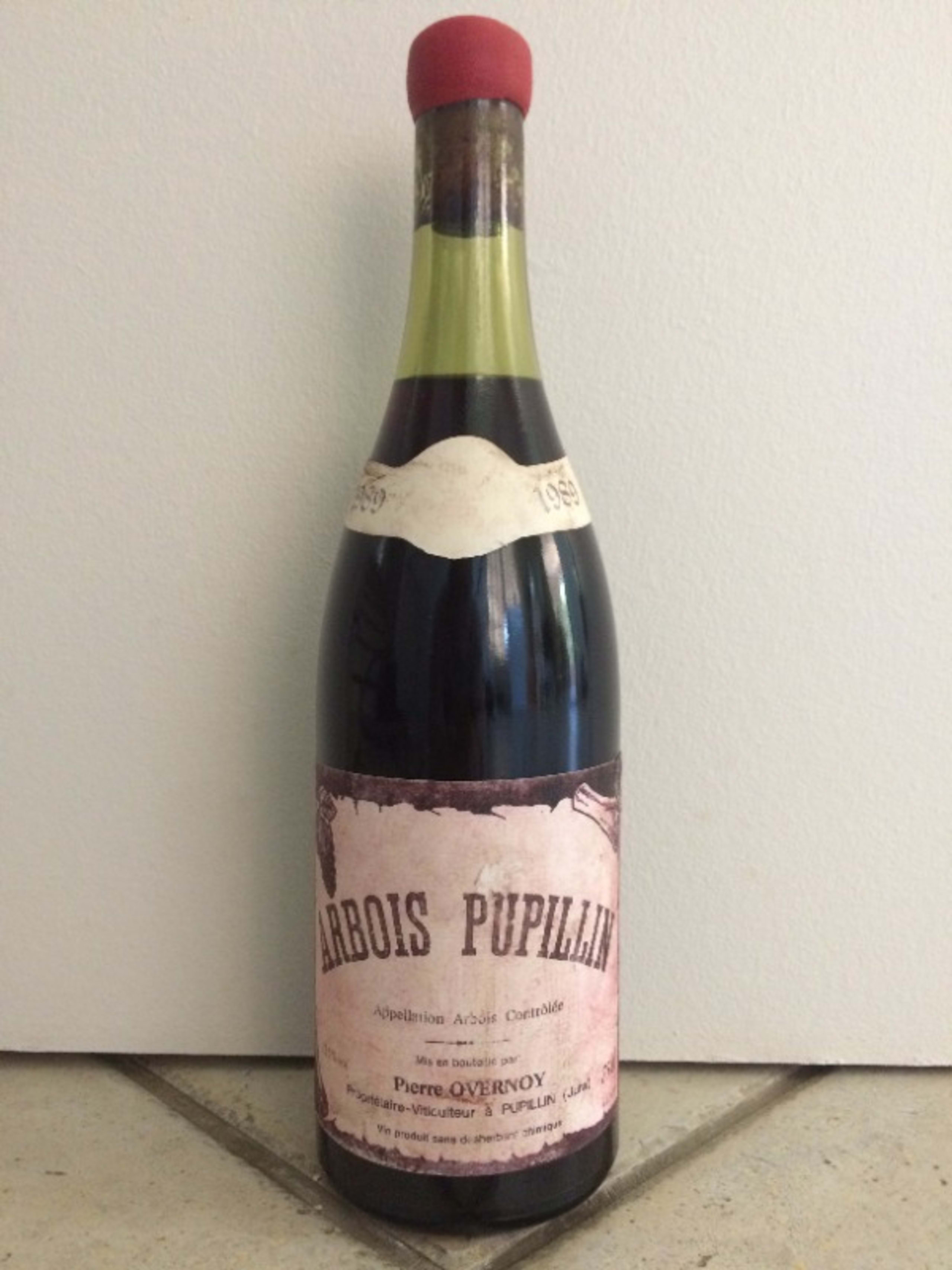 Poulsard (cire rouge), Pierre Overnoy, Arbois-Pupillin, 1989
